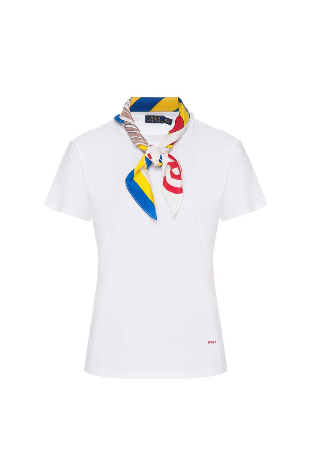 Polo Ralph Lauren - Women White Cotton T-Shirt - Image 2