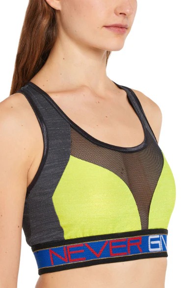 Roberto Cavalli - Women's Never Give Up Mesh Crop Top - Image 5