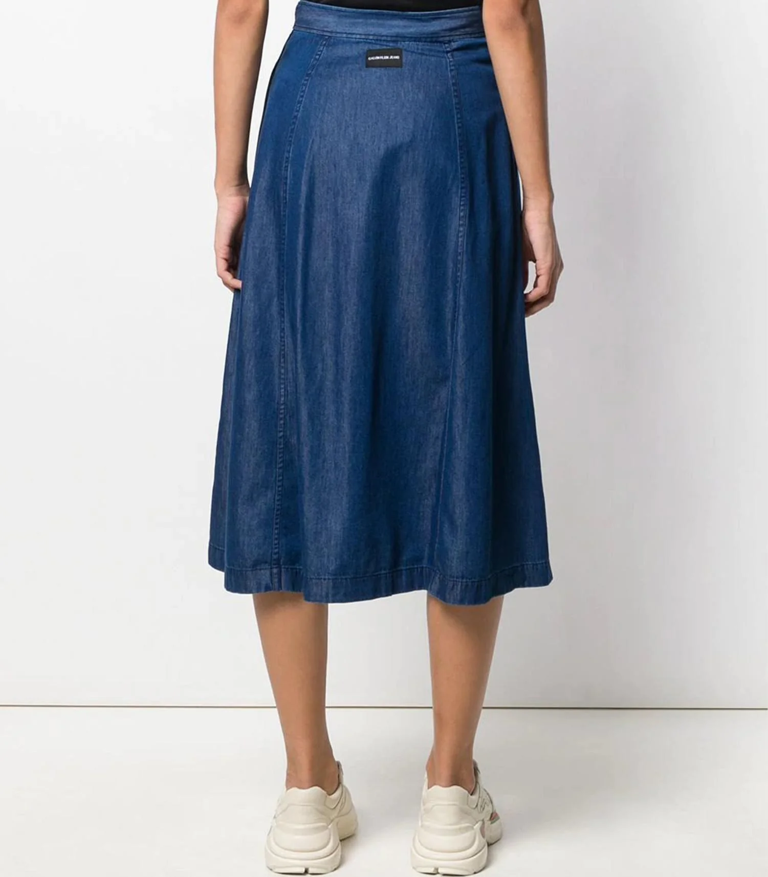 Calvin Klein Jeans - Midi Skirt Indigo Tencel - Image 4