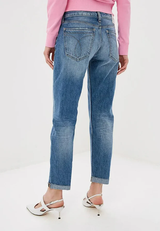 Calvin Klein Jeans - Mid Rise Boyfriend Fit Jeans - Image 2