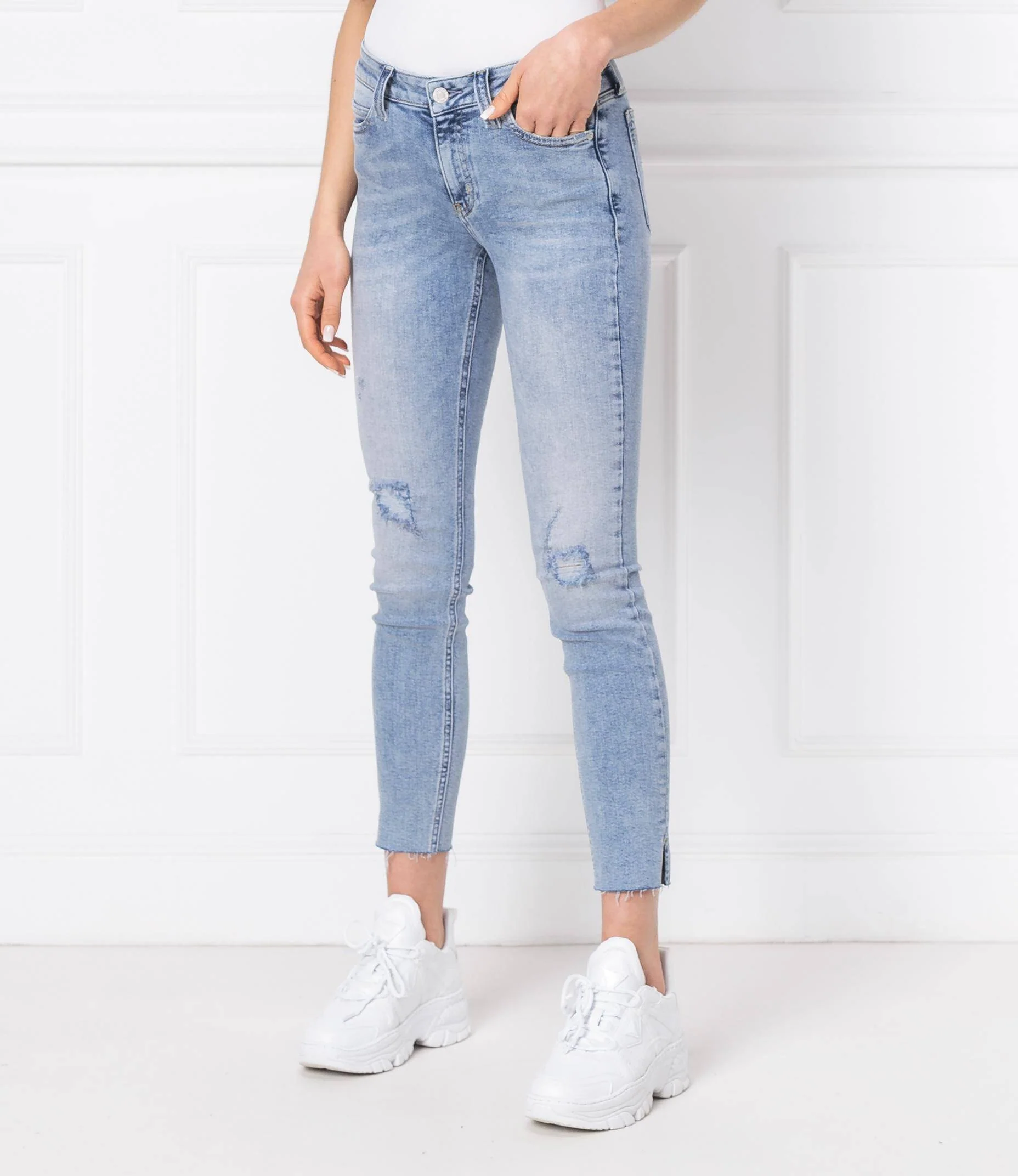 Calvin Klein Jeans - Super Skinny Ankle Jeans - Image 2