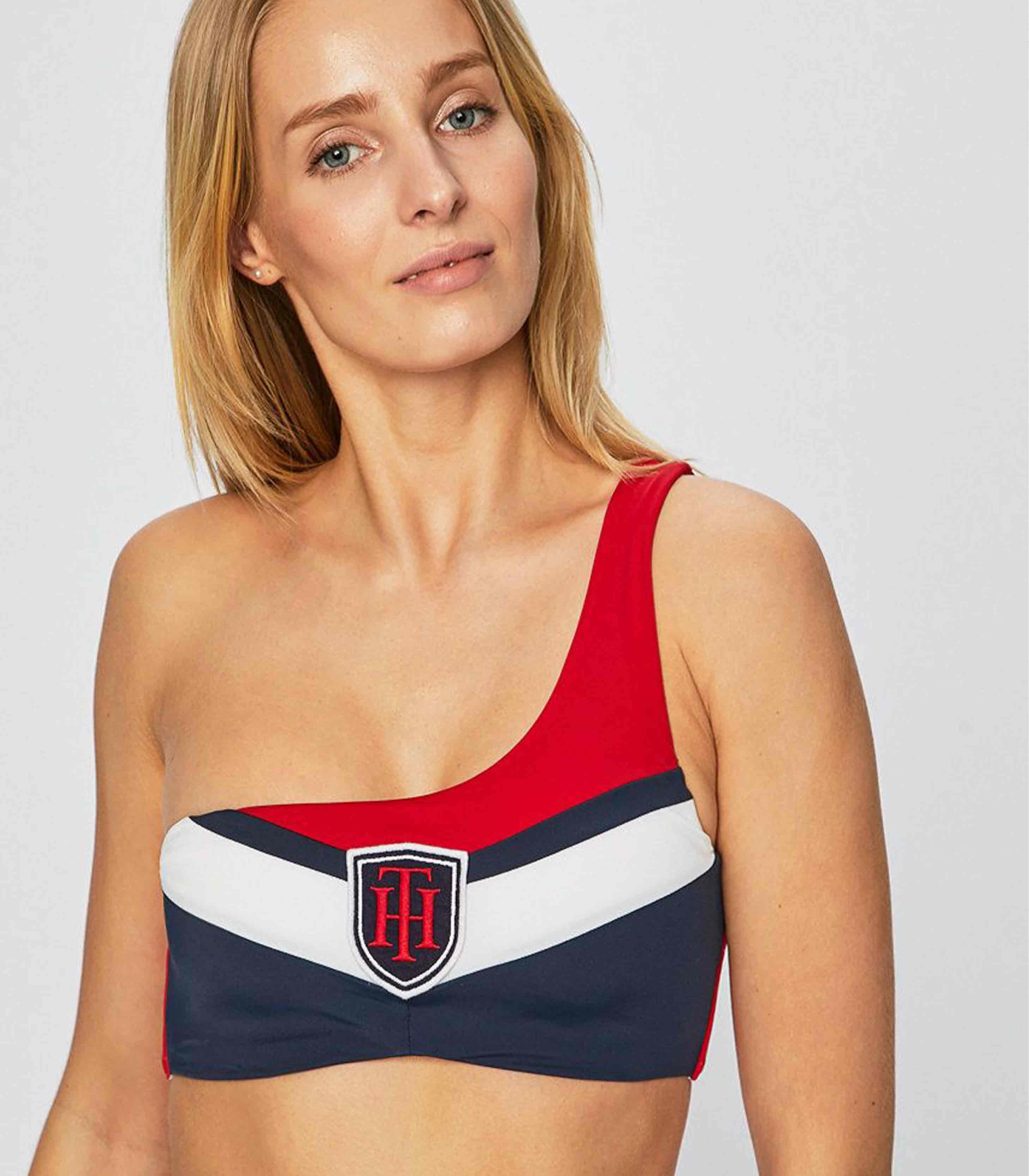 Tommy Hilfiger - Bralette One Shoulder Bikini Top - Image 8
