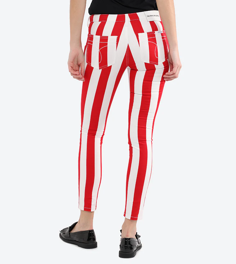 Calvin Klein Jeans - Mid Rise Skinny Stripe Pants - Image 2