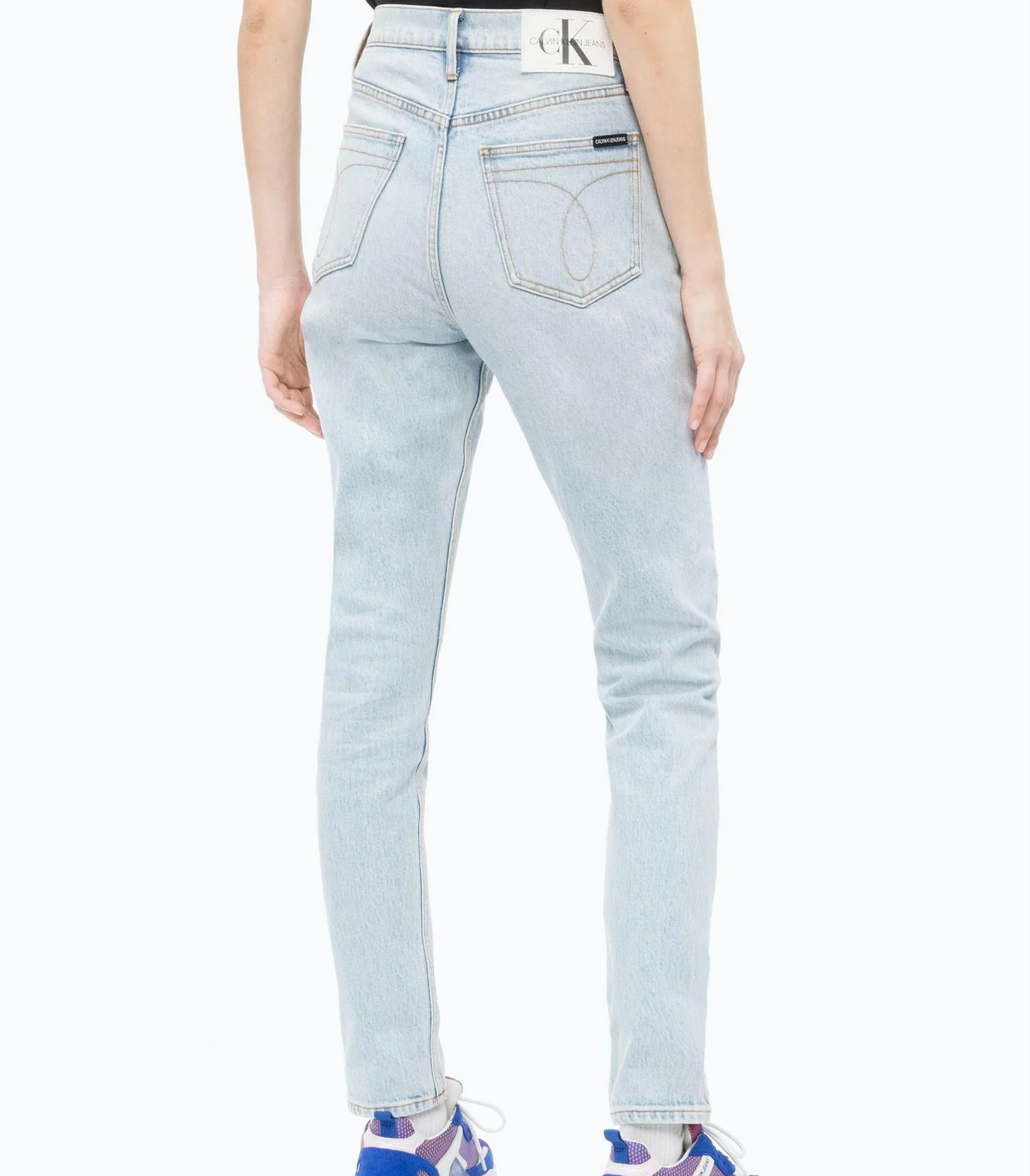Calvin Klein Jeans - Slim Fit High Rise Jeans - Image 2