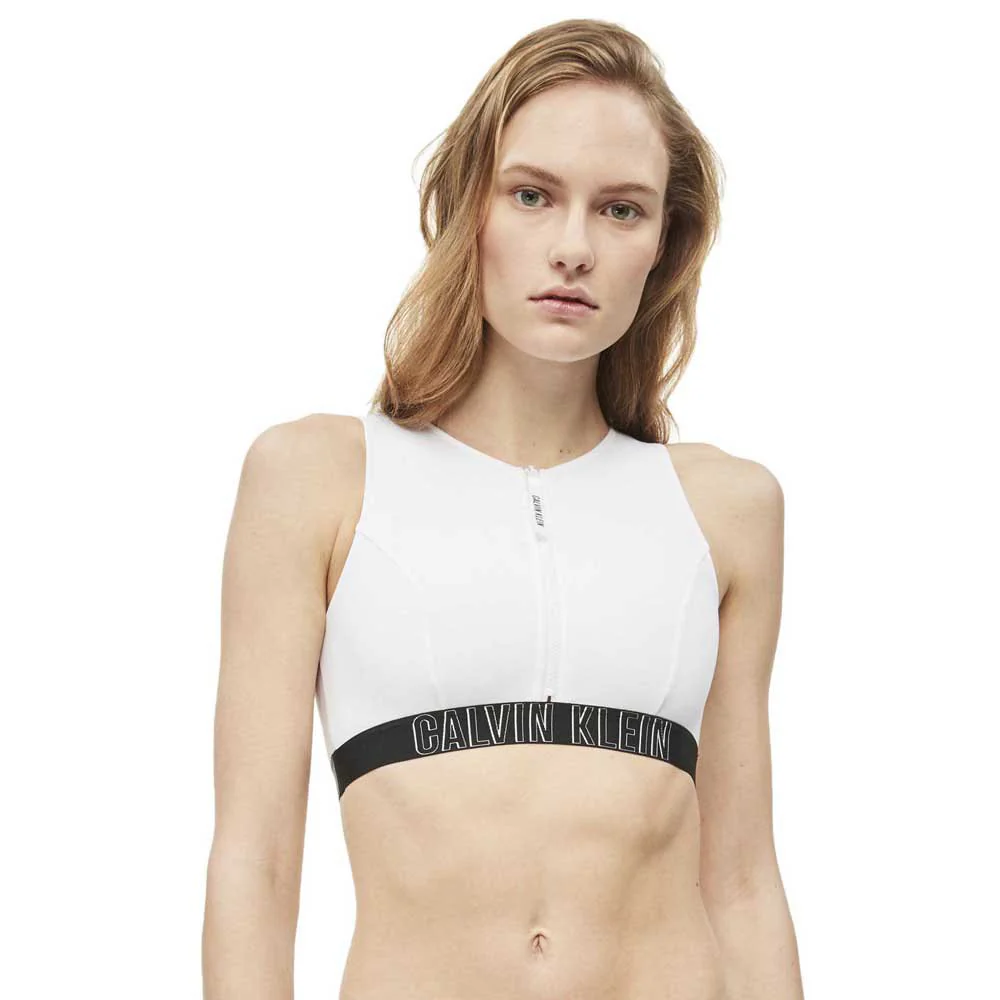 Calvin klein - open back crop top - women - Image 5