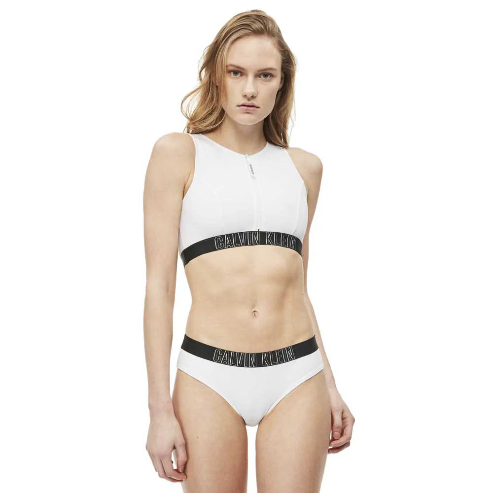 Calvin klein - open back crop top - women - Image 8