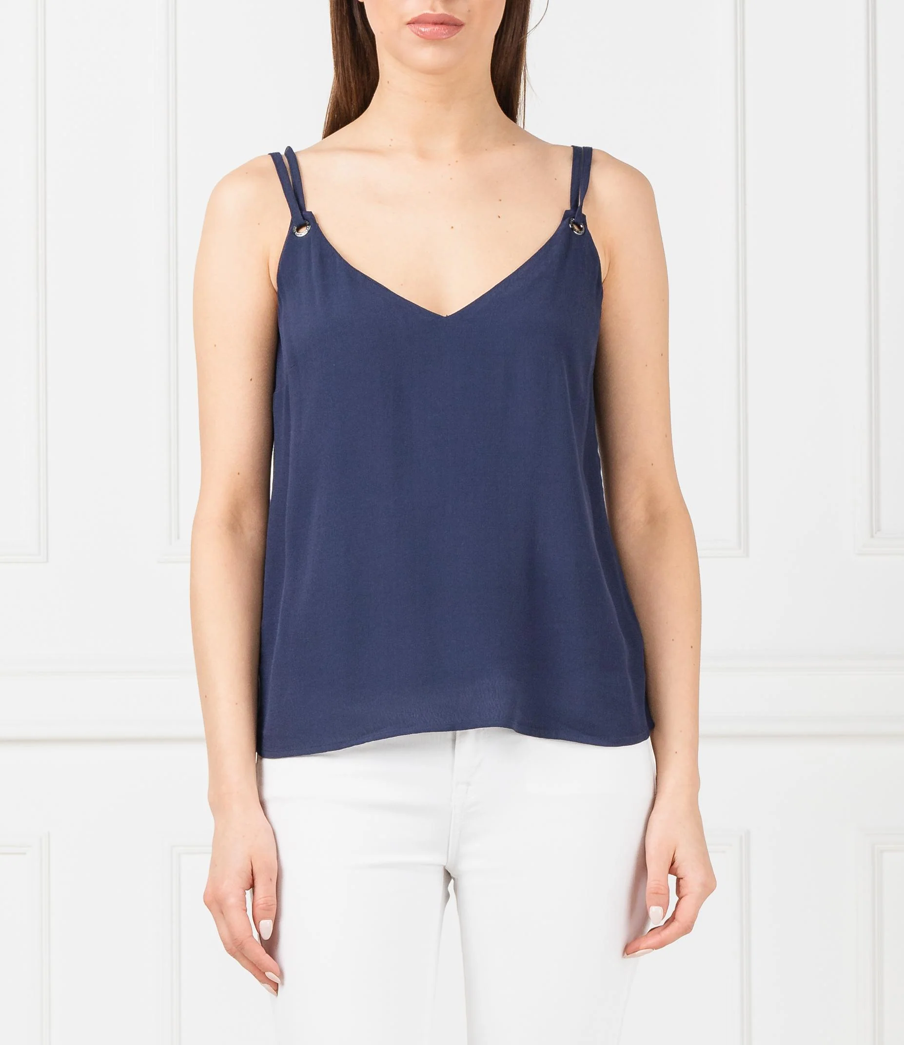 Tommy Hilfiger Jeans - Women's Solid Strap Cami Top  Regular Fit - Image 2