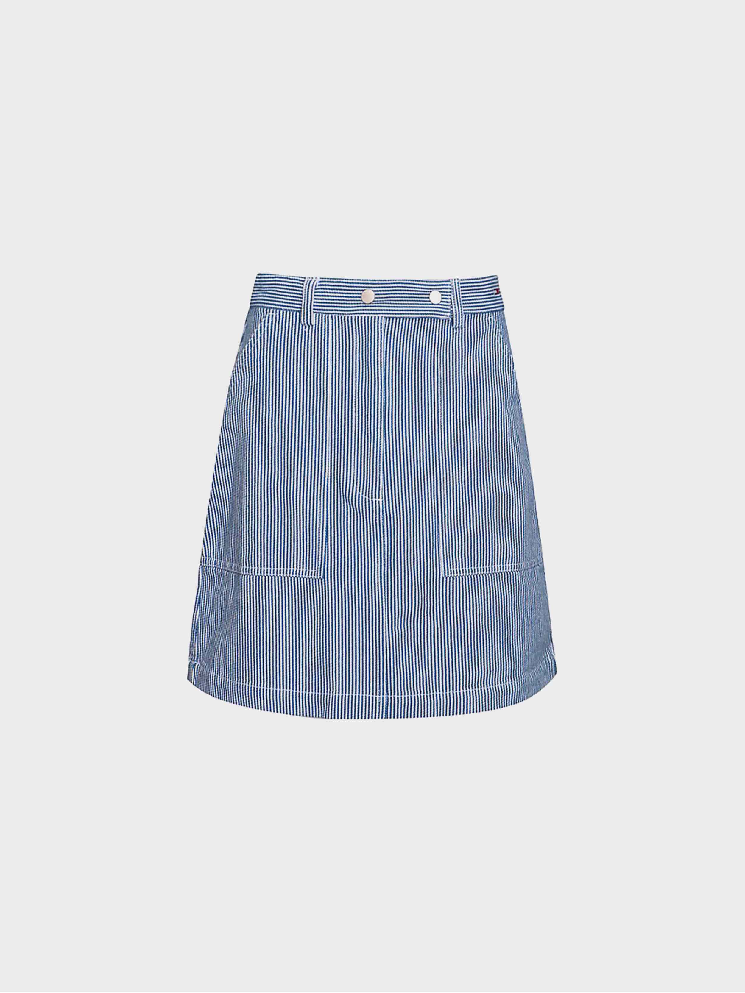 Tommy Hilfiger Jeans - Women's Striped Skirt With Pockets