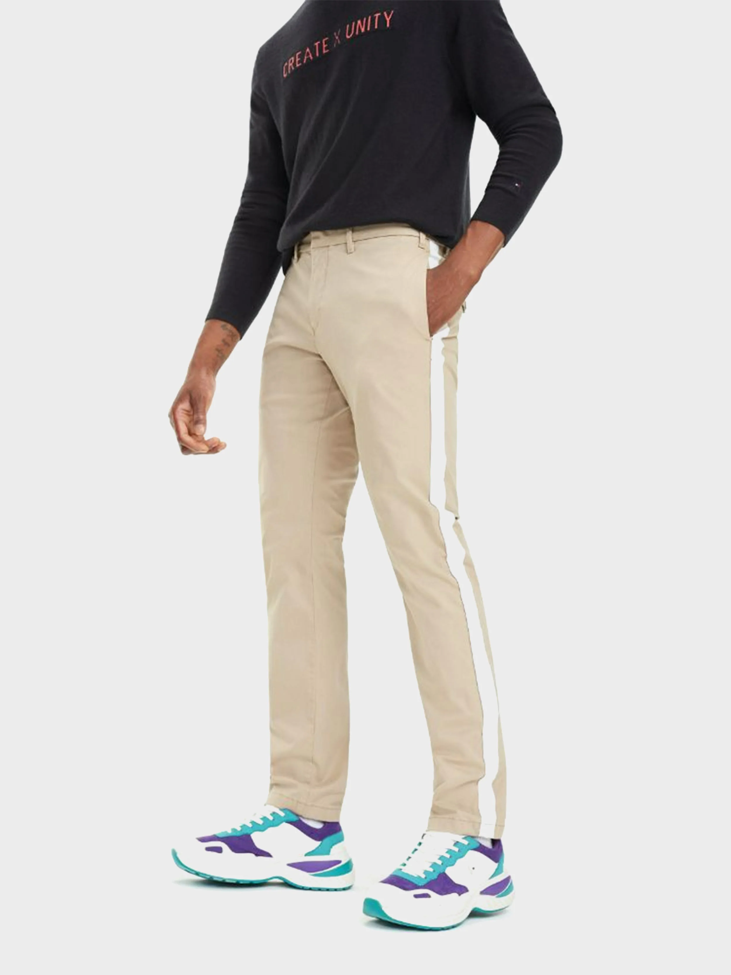 Tommy Hilfiger - Men's Panel Chino Pants - Image 2