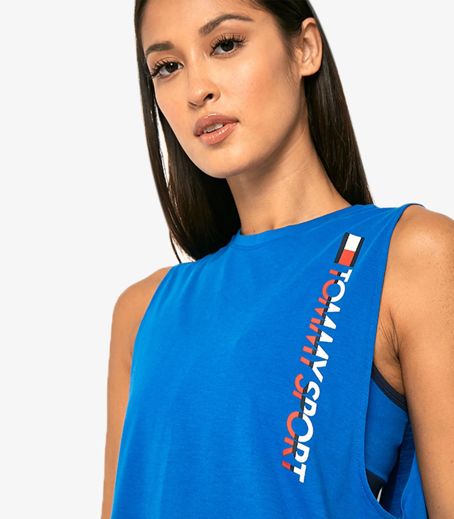 Tommy hilfiger - tank top vertical logo  - women - Image 4