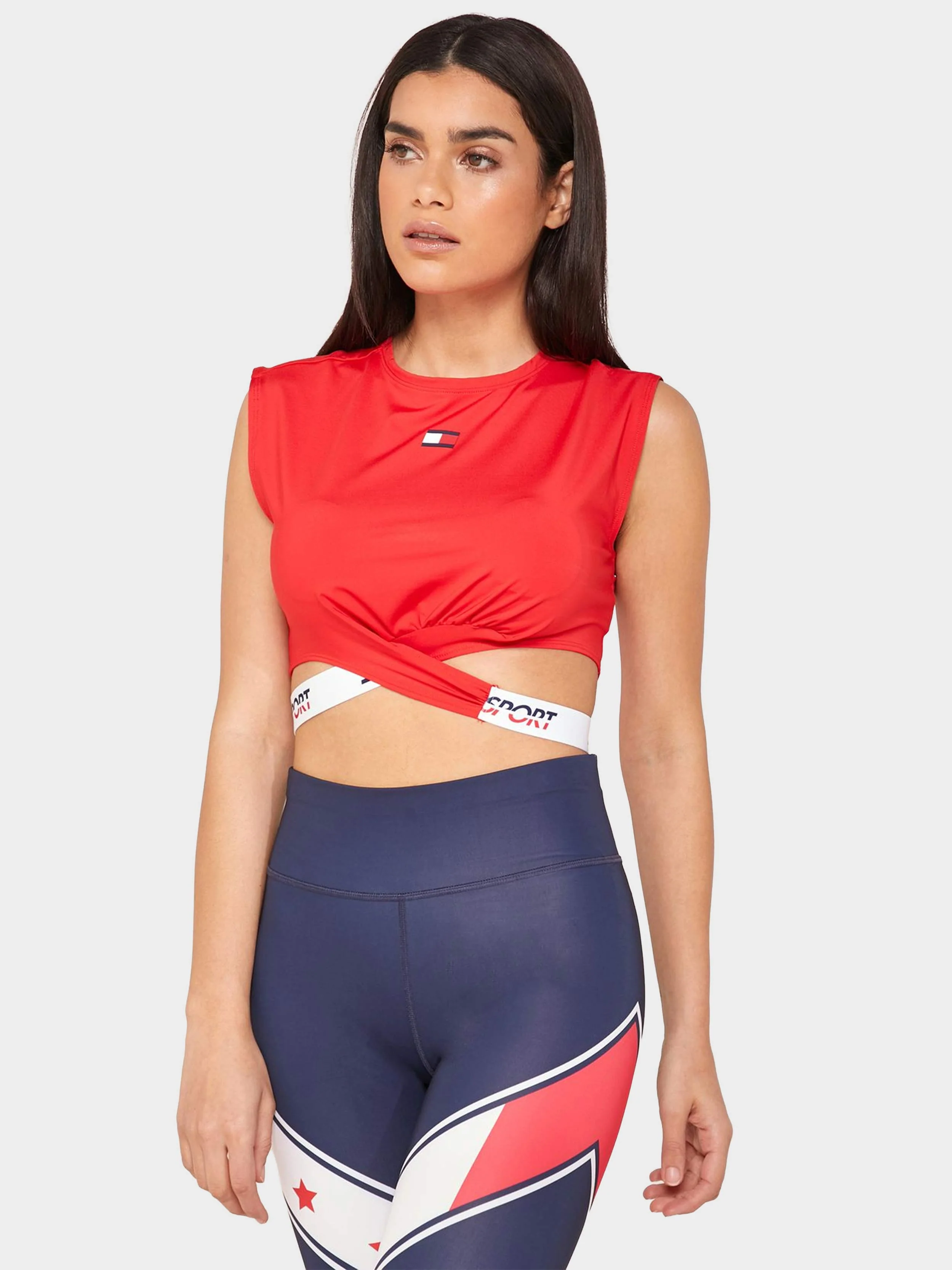 Tommy Hilfiger - Women's Crossover Waistband Top - Image 6