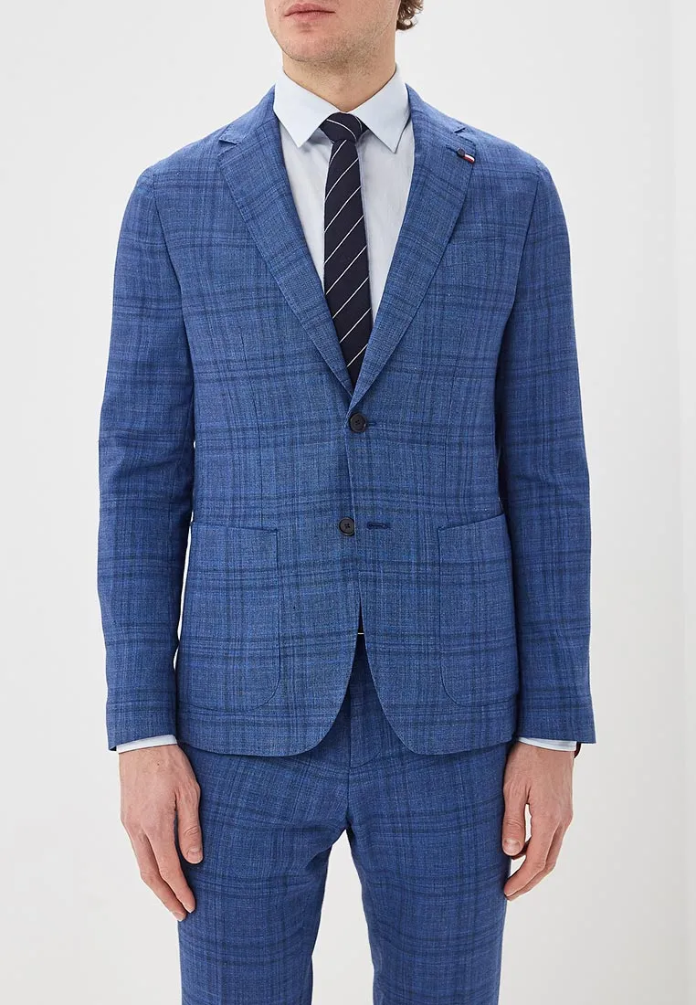 Tommy hilfiger - washable wool blend  slim suit - men - Image 6