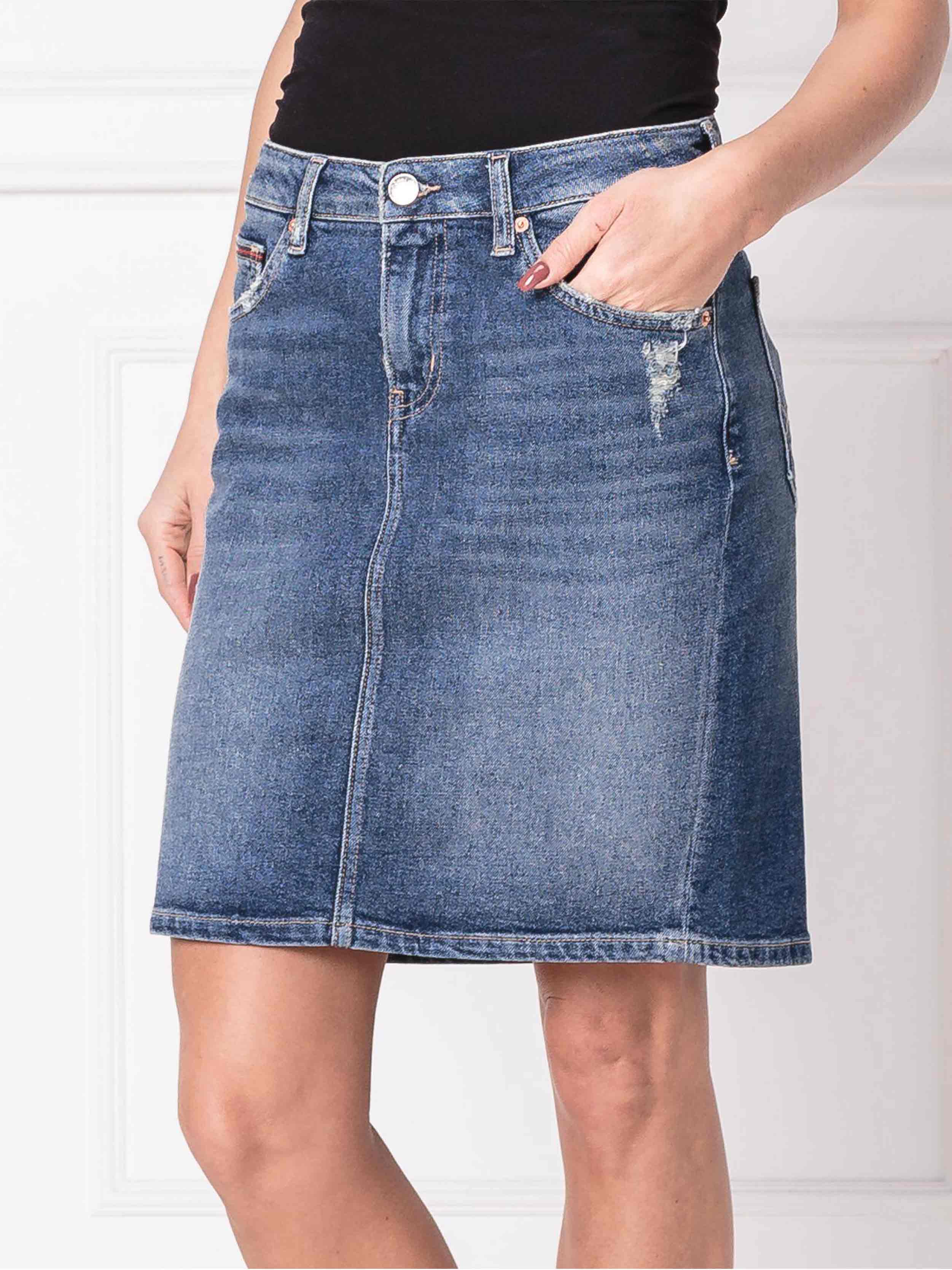 Tommy Hilfiger Jeans - Women's Skirt Regular Denim - Image 4