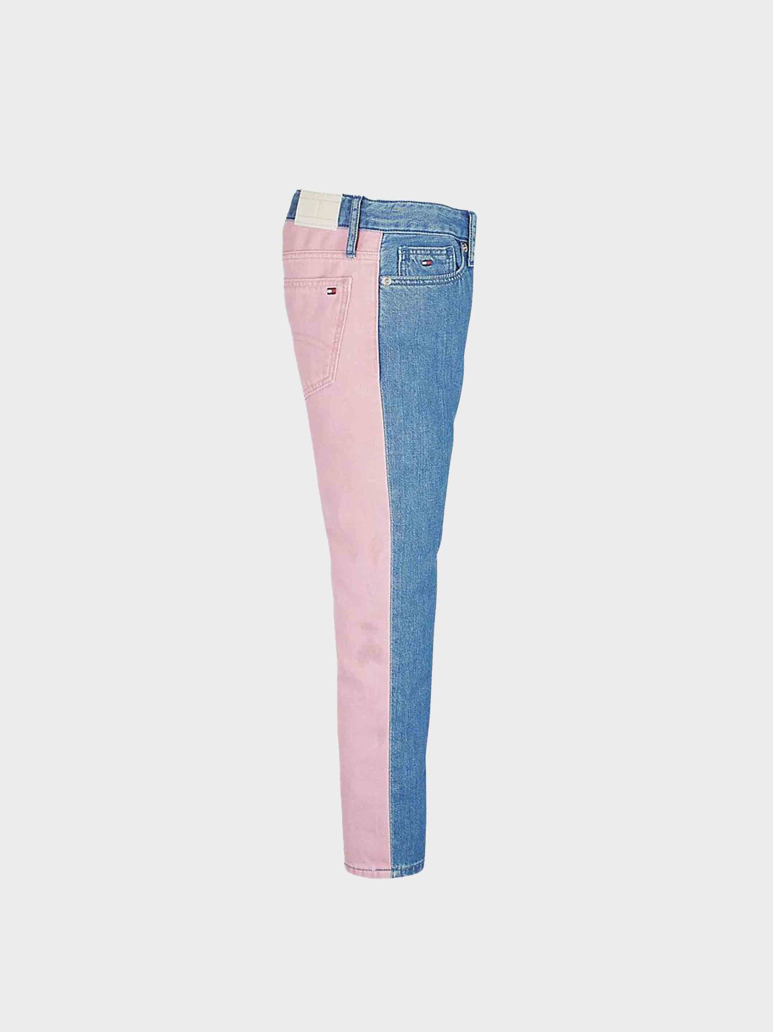 Tommy Hilfiger - Girls' Izzy High Rise Cropped Jeans - Image 2