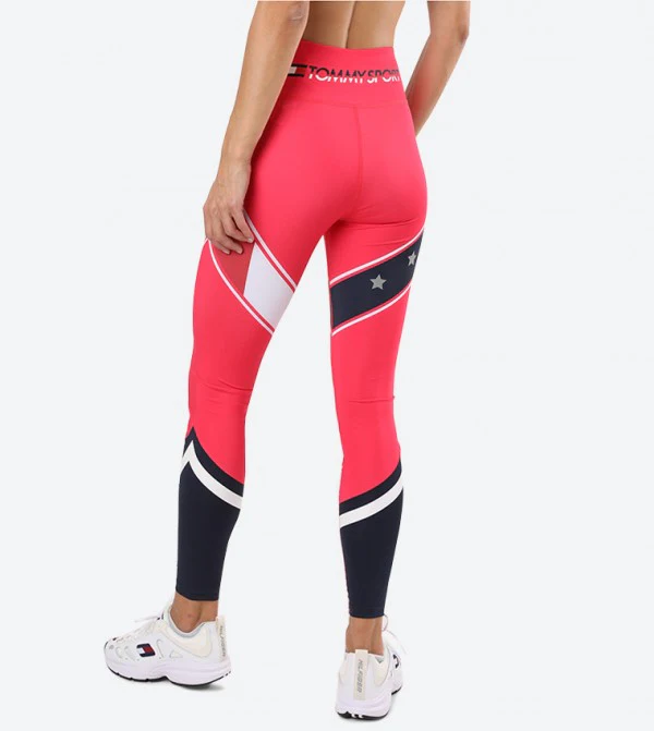 Tommy hilfiger - stars colour block tights - women - Image 3