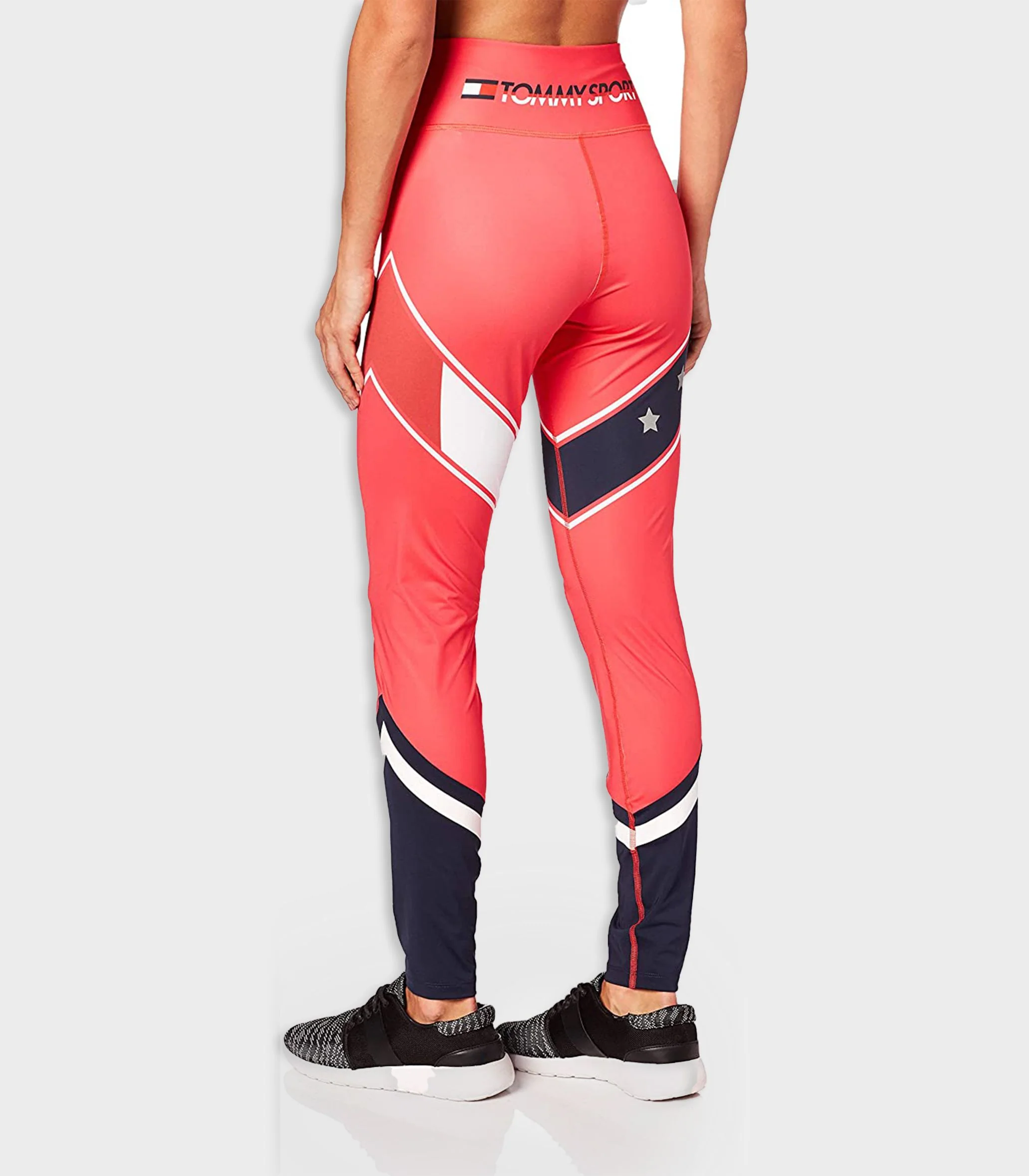 Tommy hilfiger - stars colour block tights - women - Image 4