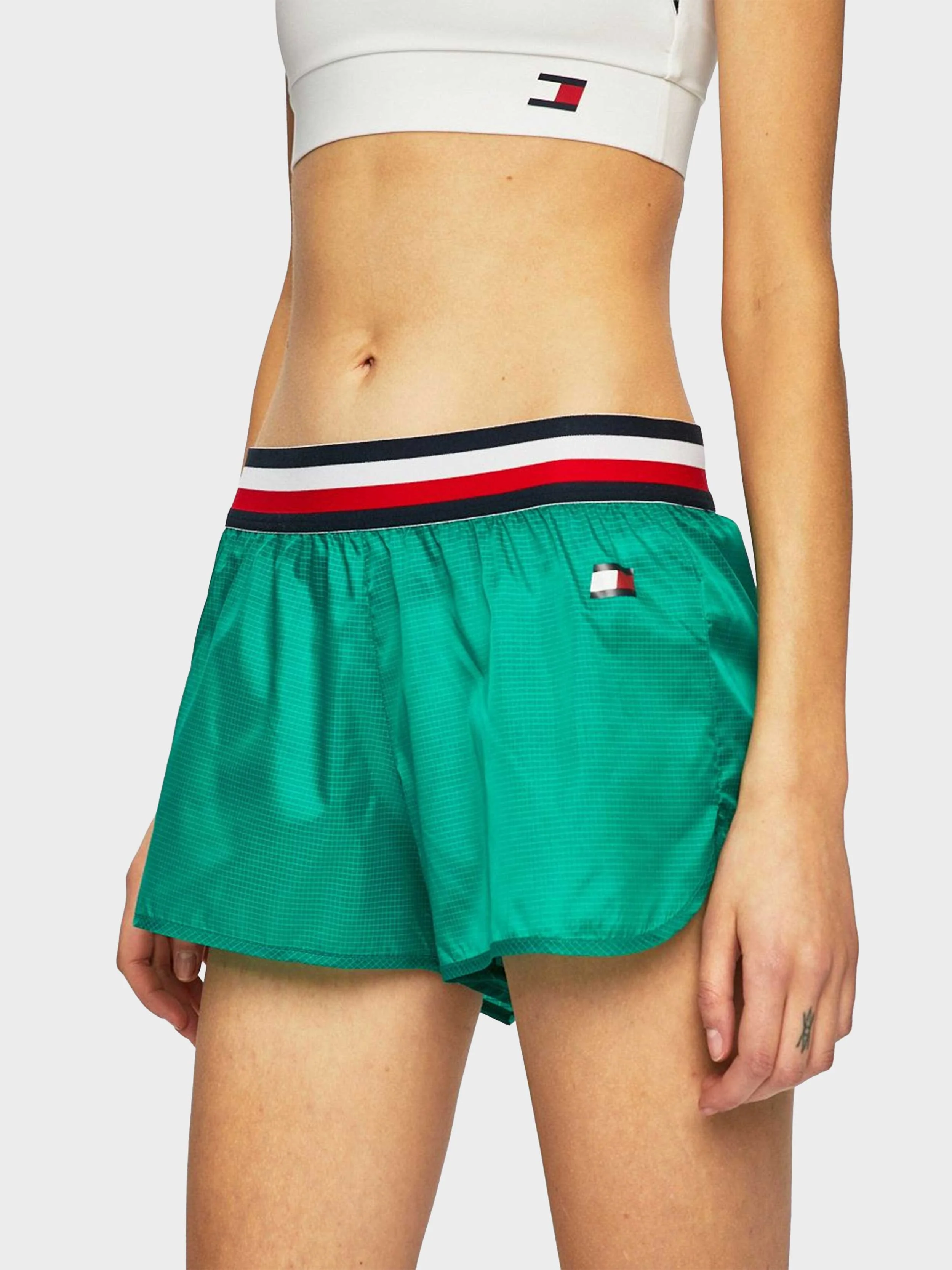 Tommy Hilfiger - Women's Signature Waistband Shorts - Image 2