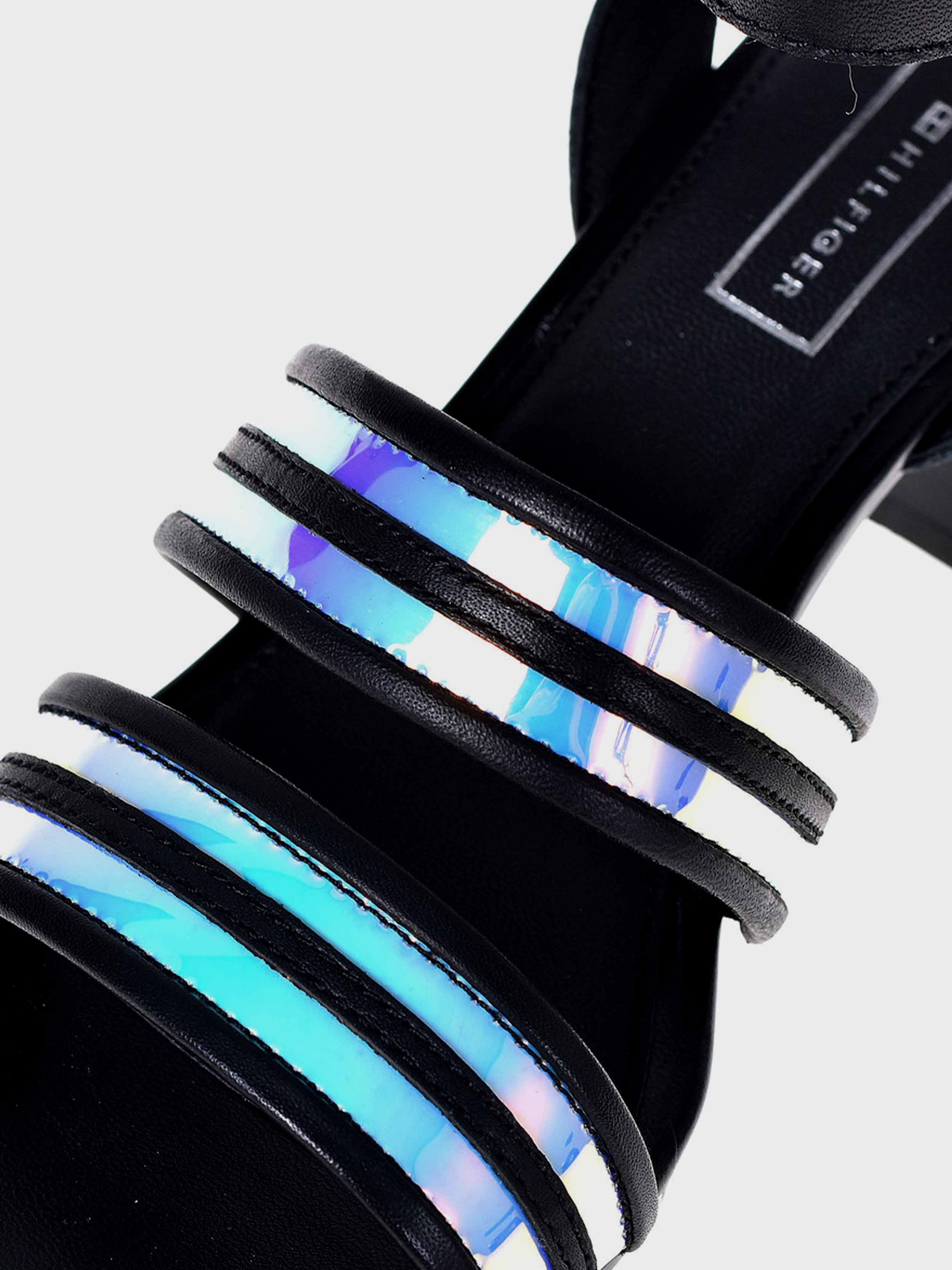 Tommy hilfiger - Women's iridescent detail heeled sandal - Image 4