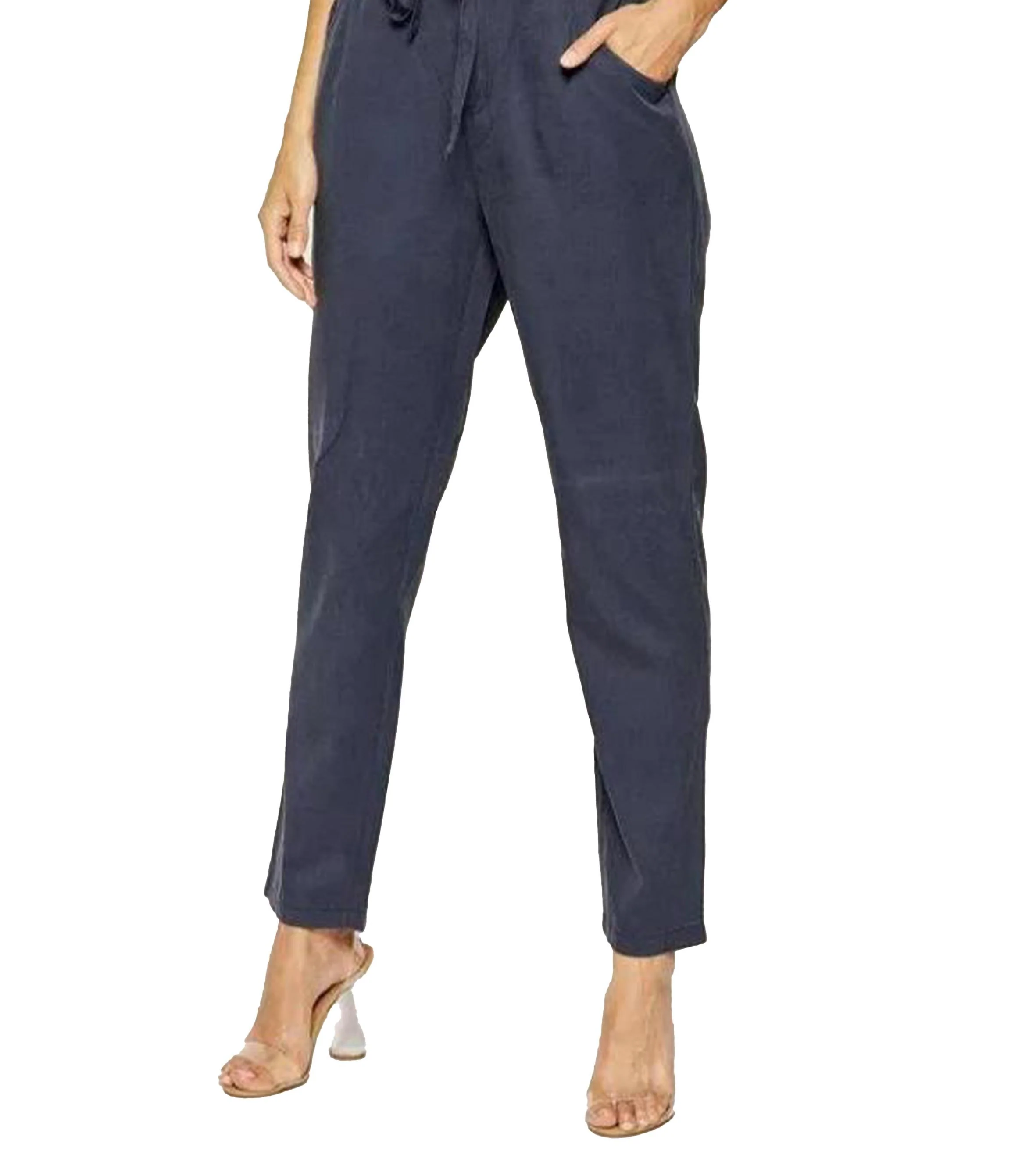 Tommy Hilfiger Jeans -  Women's Solid Bow Detail Pant - Image 2