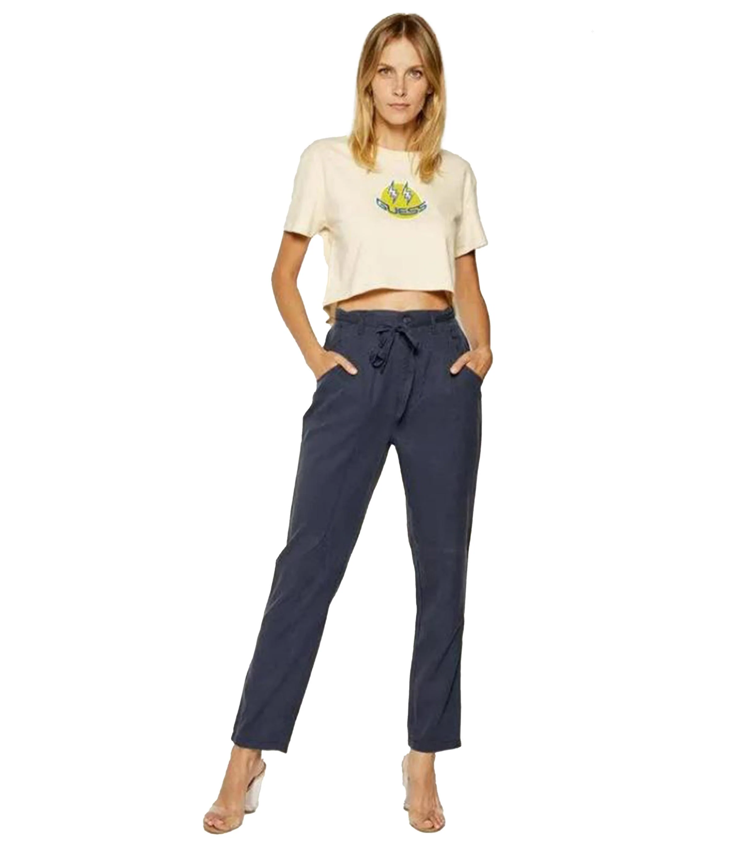 Tommy Hilfiger Jeans -  Women's Solid Bow Detail Pant - Image 5