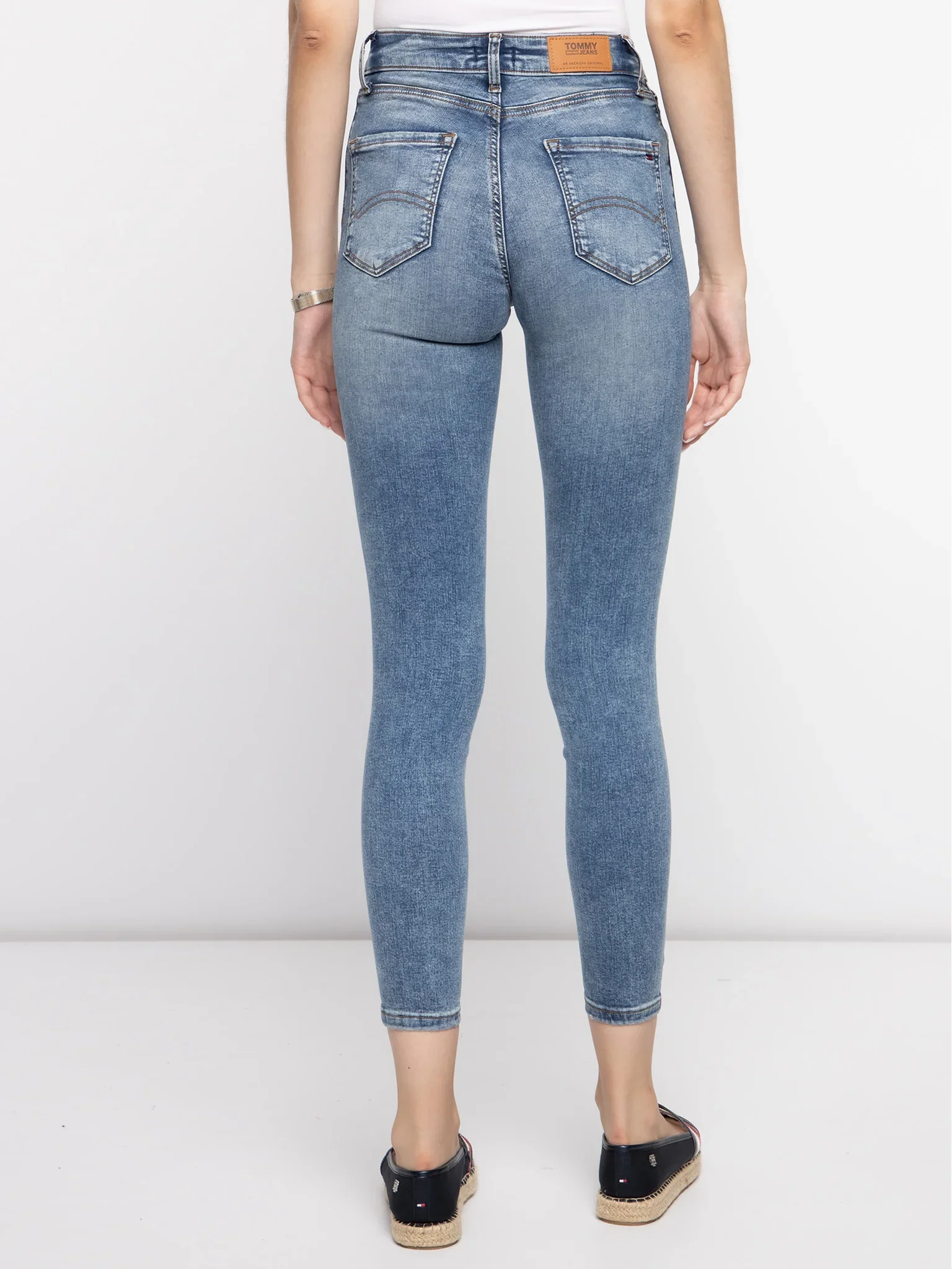 Tommy Hilfiger Jeans - high rise skinny santana jeans - women - Image 3