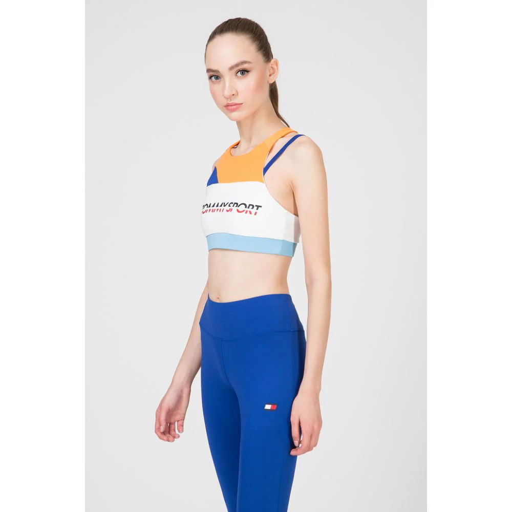 Tommy Hilfiger - Women's Medium Support Sports Bra Relaxed Fit - Image 7