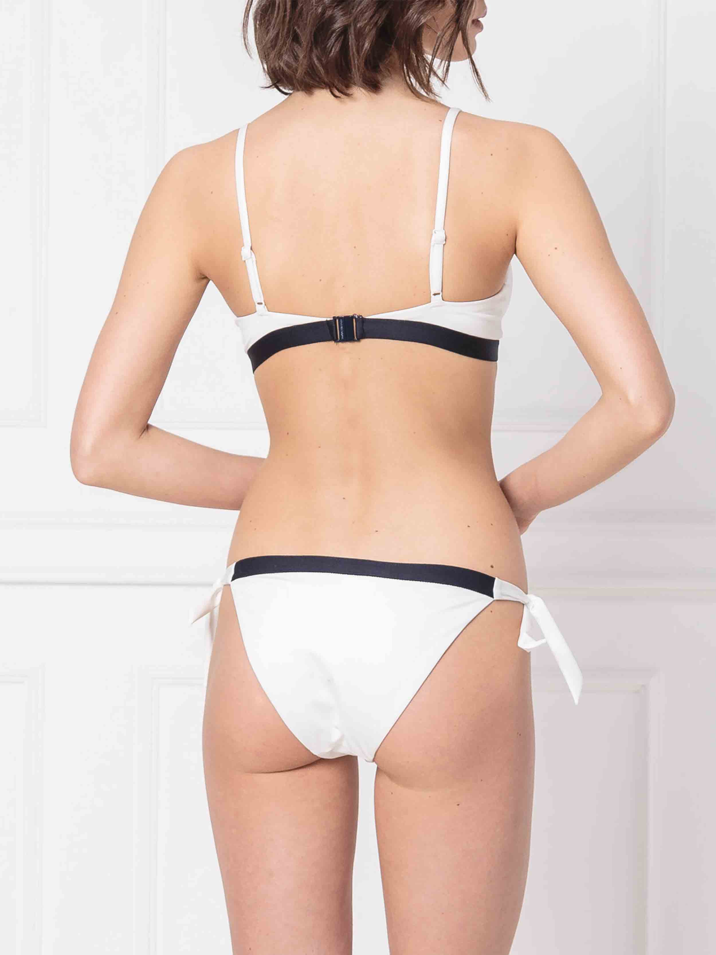 Tommy Hilfiger - Women's Logo Band Cut Out Bikini Top - Image 6