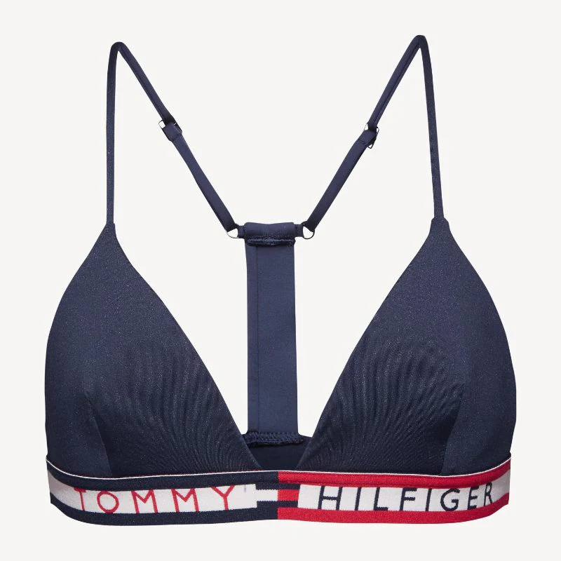 Tommy hilfiger - triangle fixed bikini top - women - Image 2