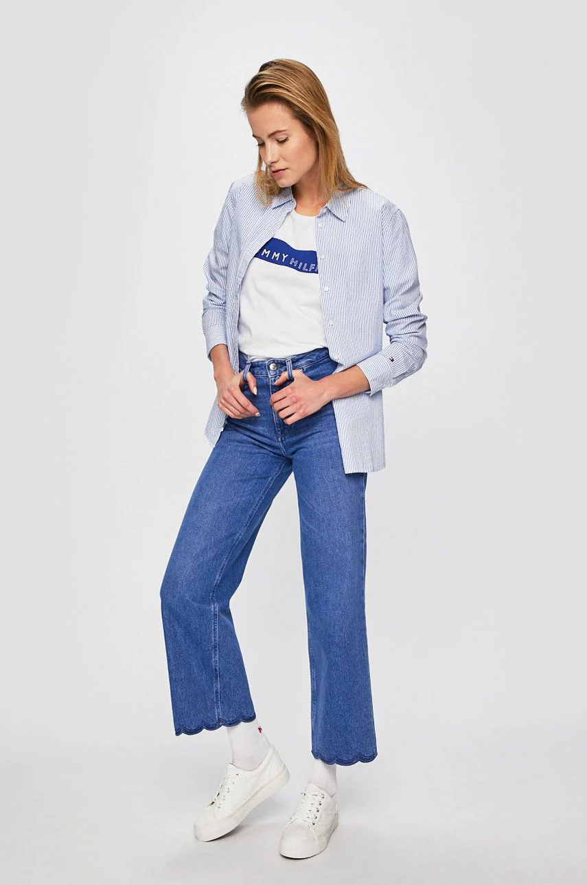 Tommy Hilfiger - Gramercy Wide Leg High Waist Bianca - Image 7