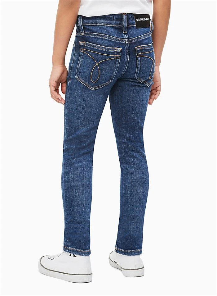 Calvin Klein  - Girls -  Skinny Save Dark Stretch - Image 5
