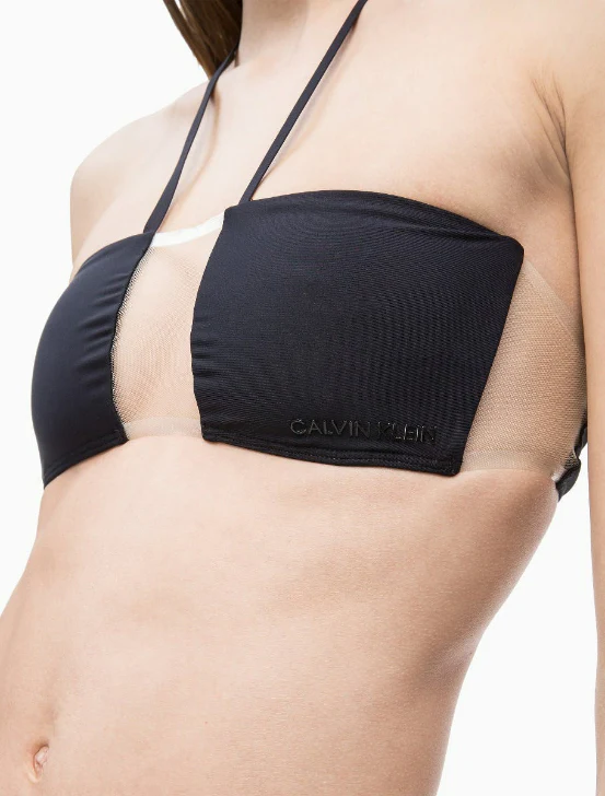 Calvin Klein - Illusion Bandeau Bikini Top - Image 4