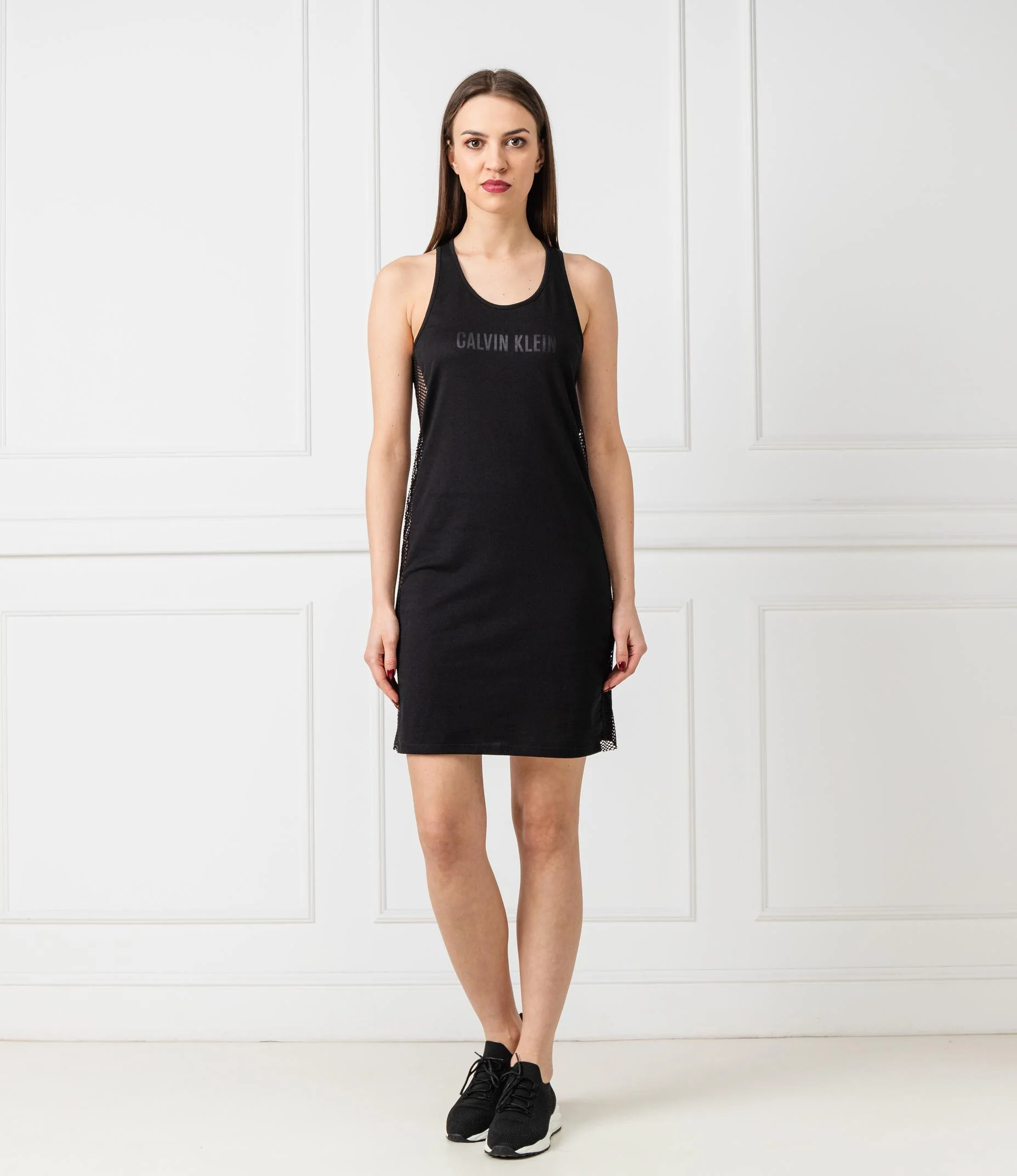 Calvin Klein - Mesh Insert Tank Dress - Image 2