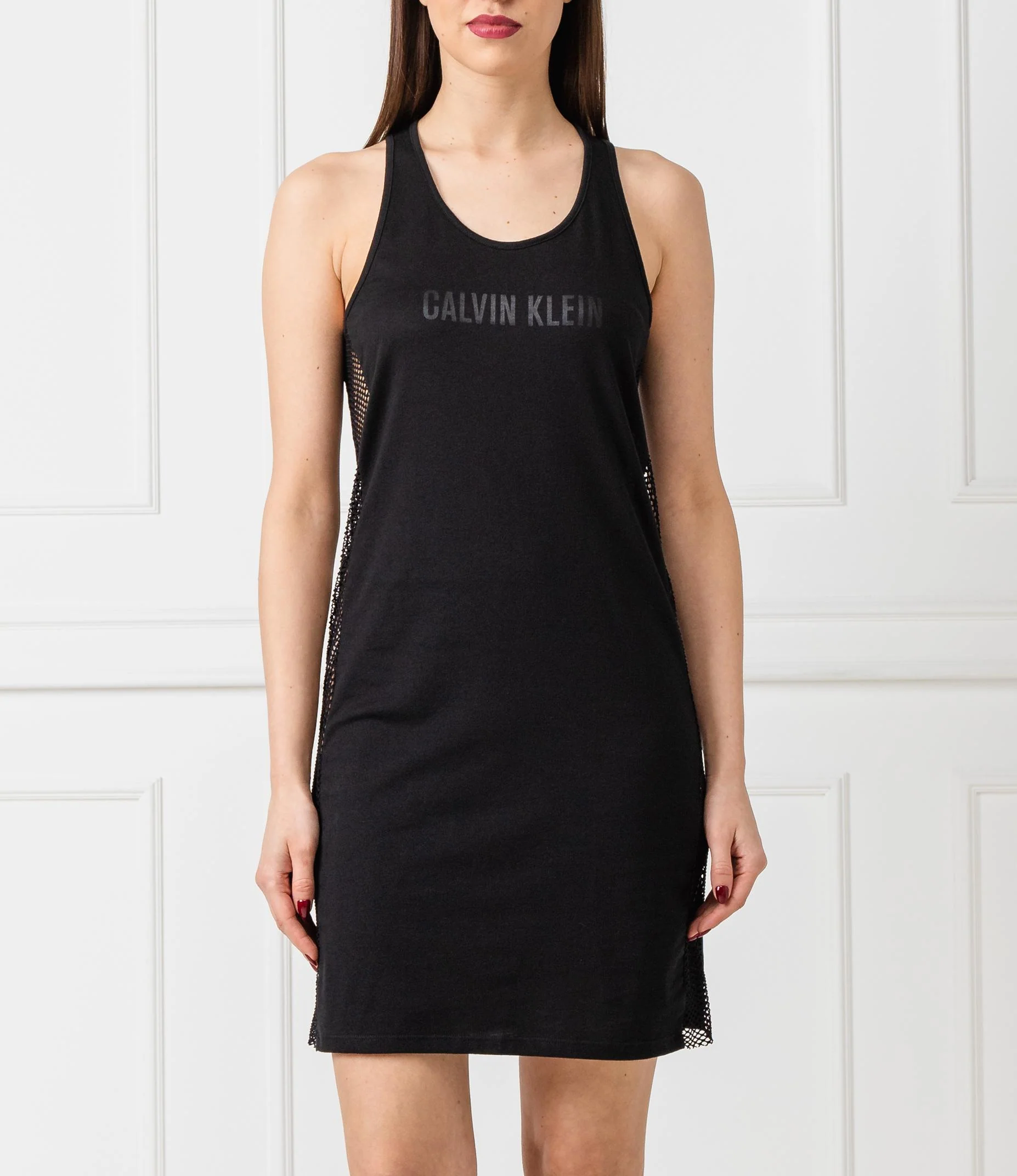 Calvin Klein - Mesh Insert Tank Dress - Image 7