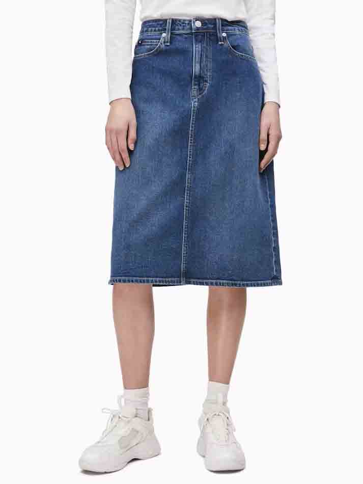 Calvin Klein Jeans - Iconic Midi Skirt - Image 2
