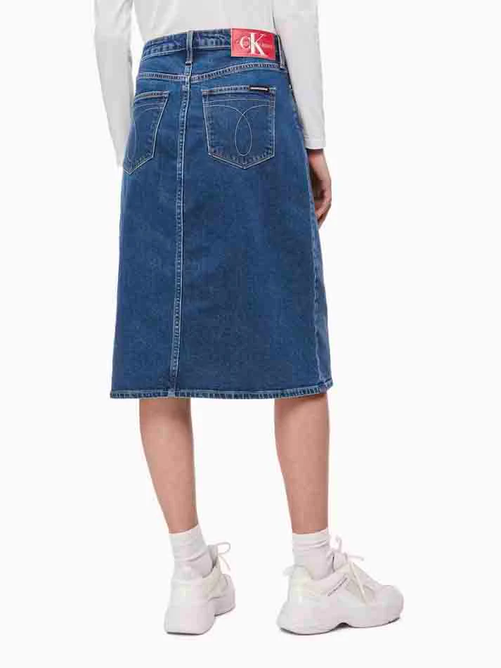 Calvin Klein Jeans - Iconic Midi Skirt - Image 3