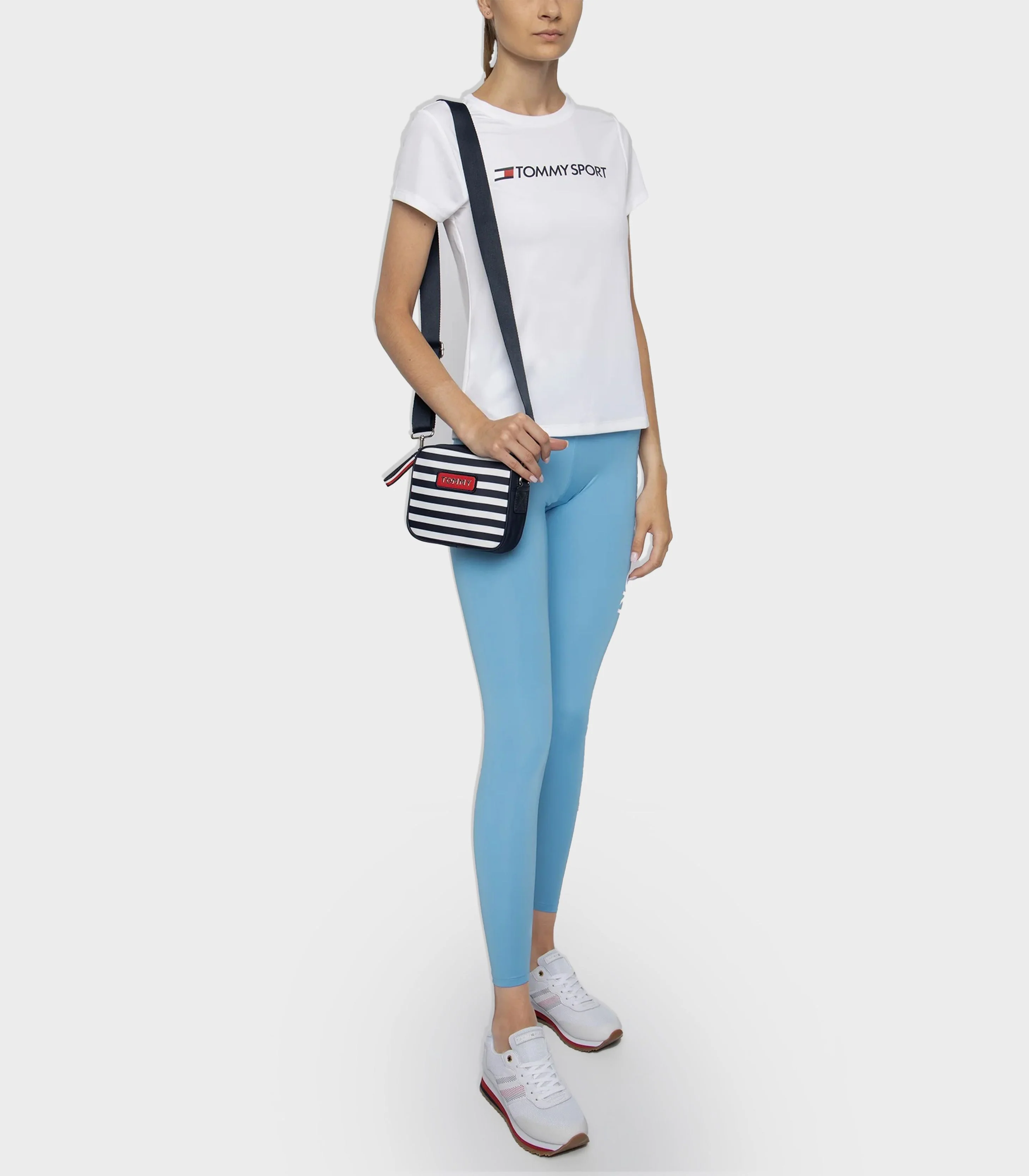 Tommy hilfiger - high waist logo leggings - women - Image 5