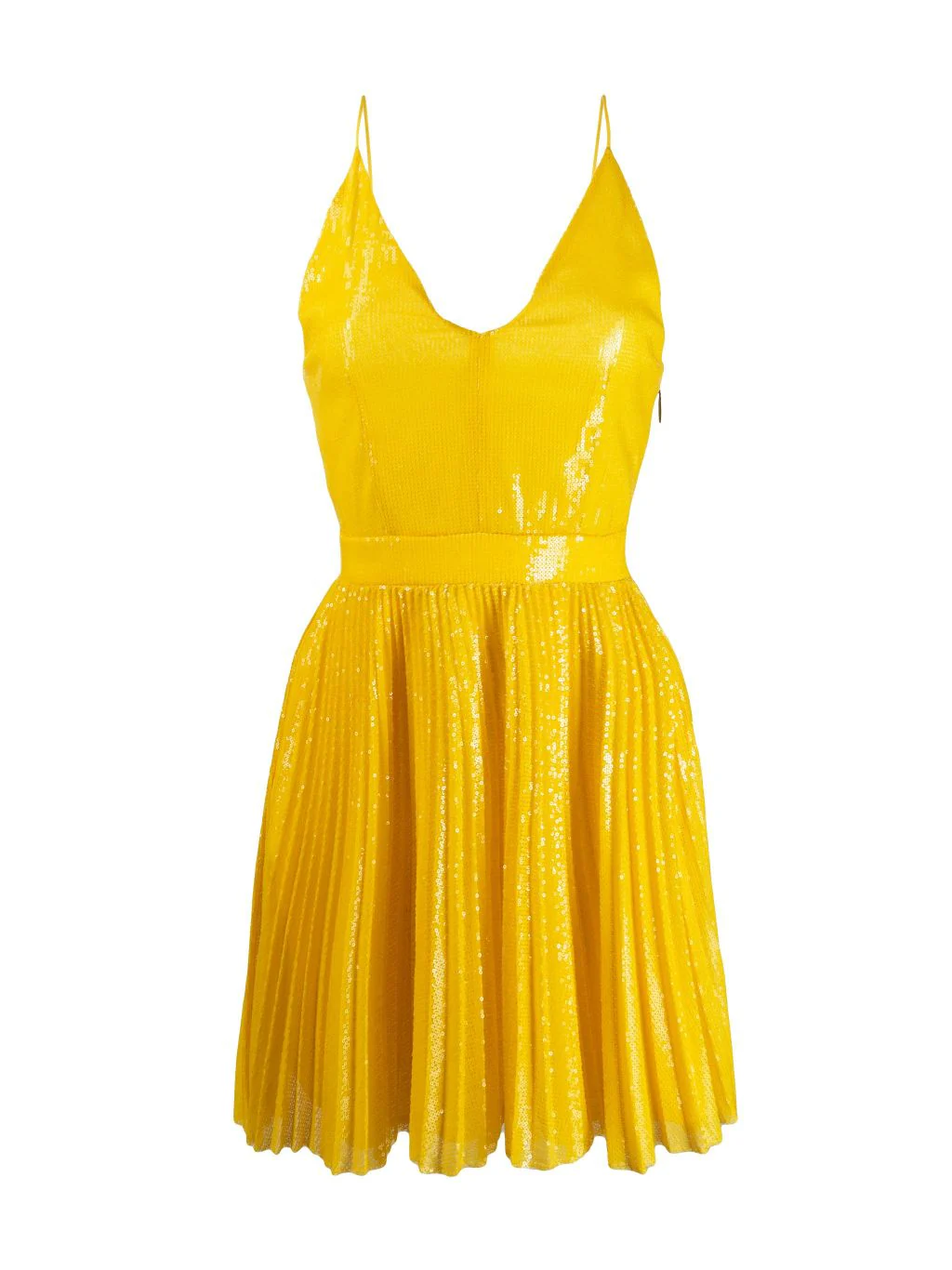 Msgm - Short Pleated Dress - Image 3