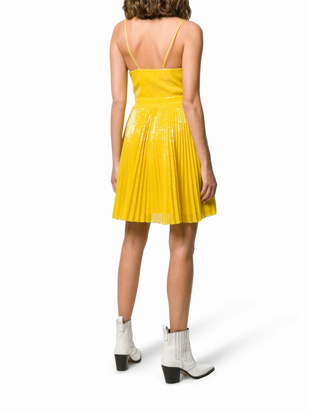 Msgm - Short Pleated Dress - Image 5