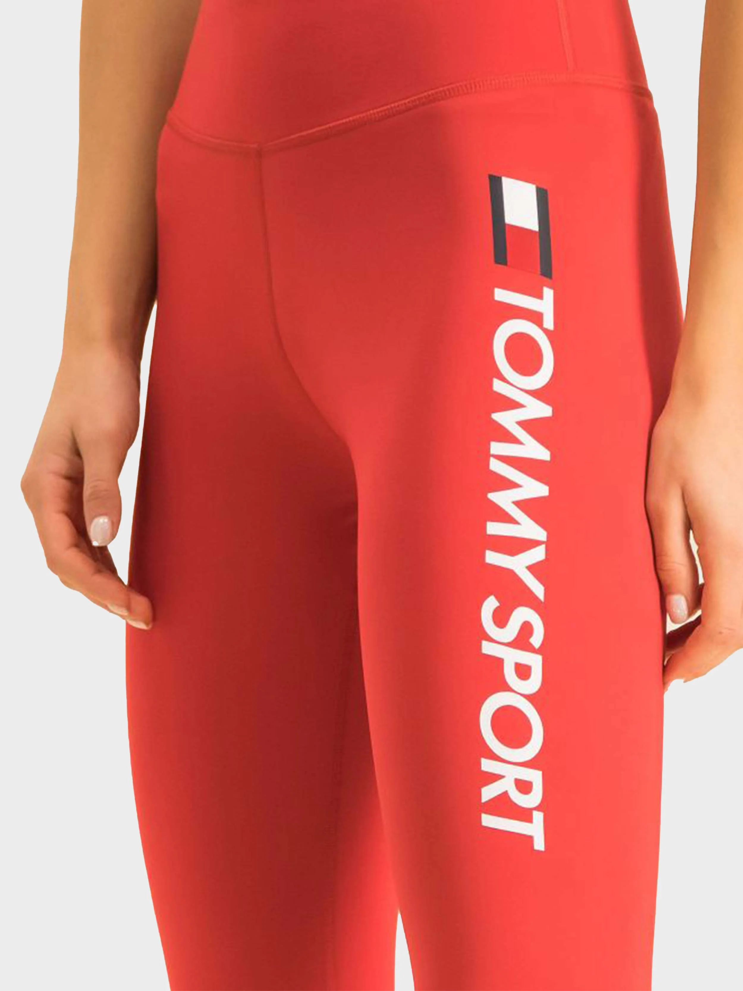 Tommy Hilfiger - Women's High Rise Waist Logo Leggings - Image 5