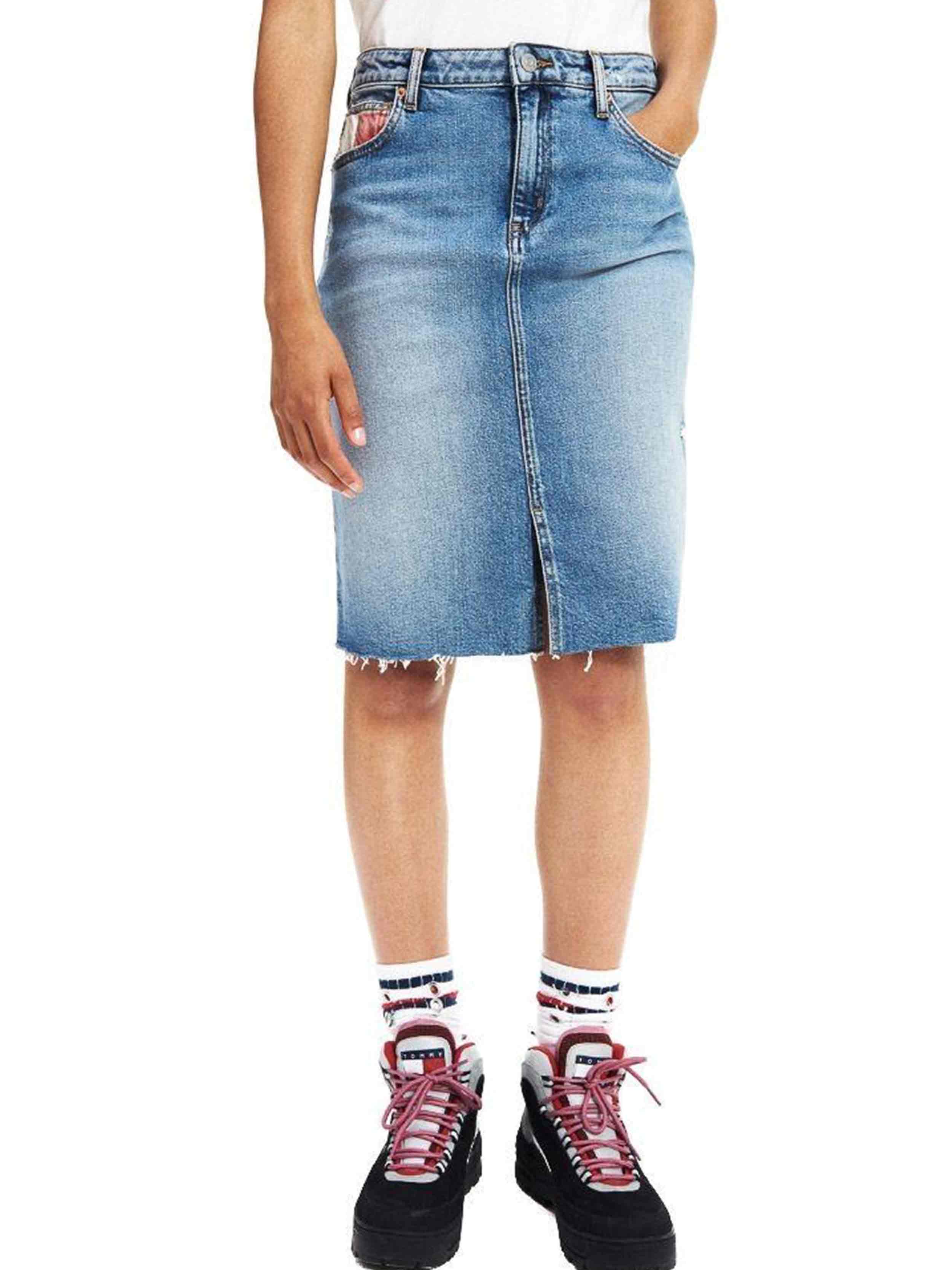 Tommy Hilfiger Jeans - Women's Denim Long Skirt - Image 2