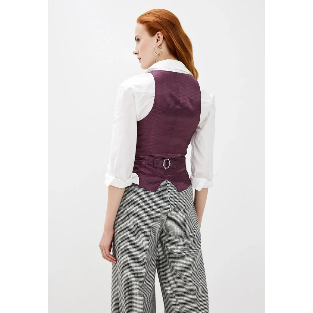 Tommy hilfiger - zendaya houndstooth waistcoat
 - women - Image 2