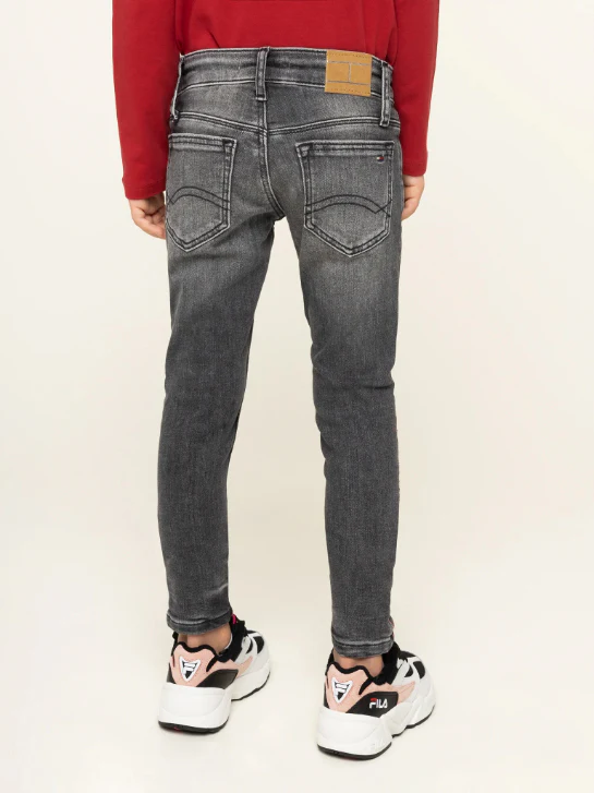 Tommy Hilfiger - Girls Faded Slim Fit Jeans - Image 3
