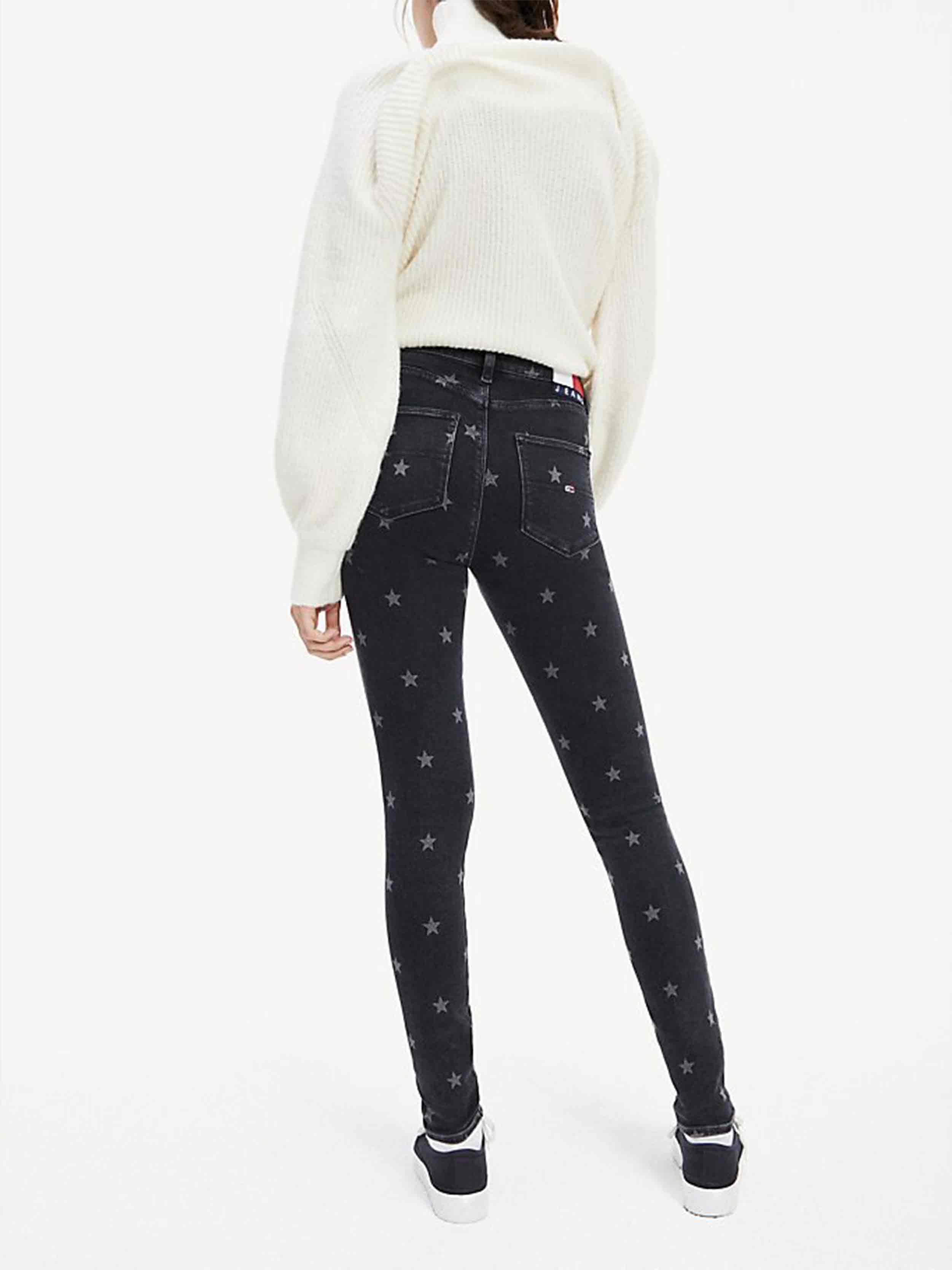 Tommy Hilfiger Jeans -Women's Skinny Jeans With Star Pattern Model - Image 2