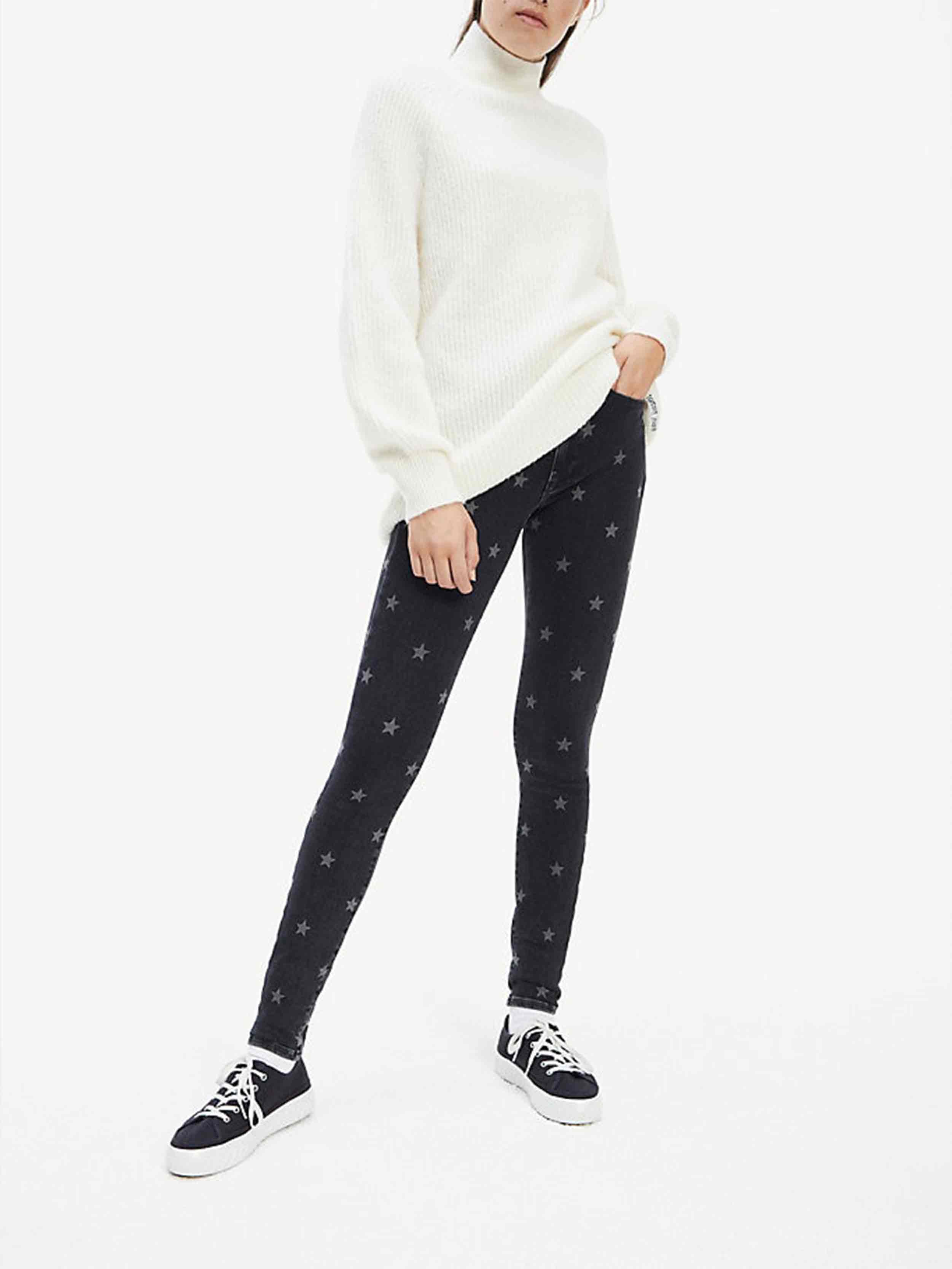 Tommy Hilfiger Jeans -Women's Skinny Jeans With Star Pattern Model - Image 3
