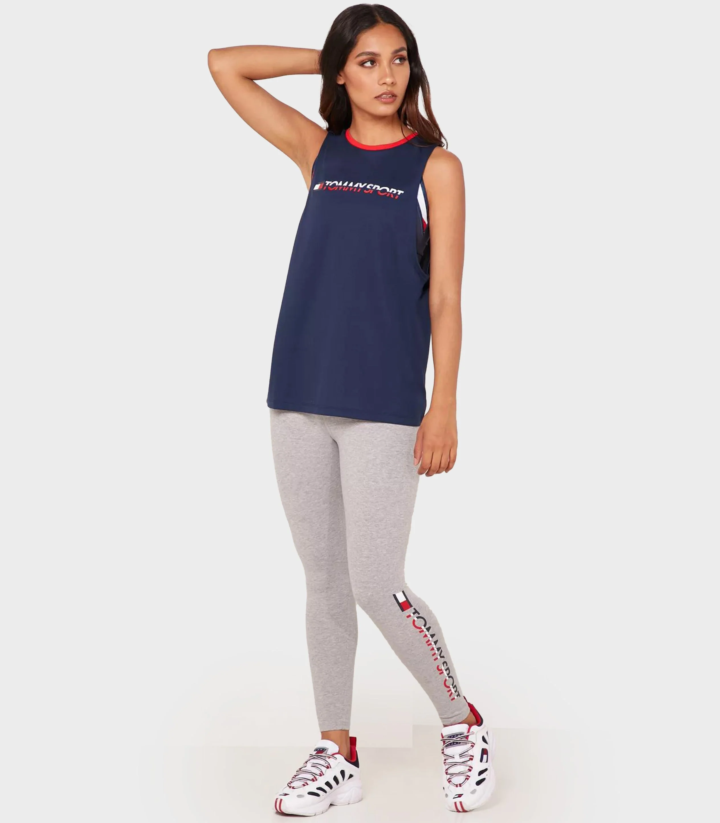 Tommy hilfiger - open back tape tank top - women - Image 3