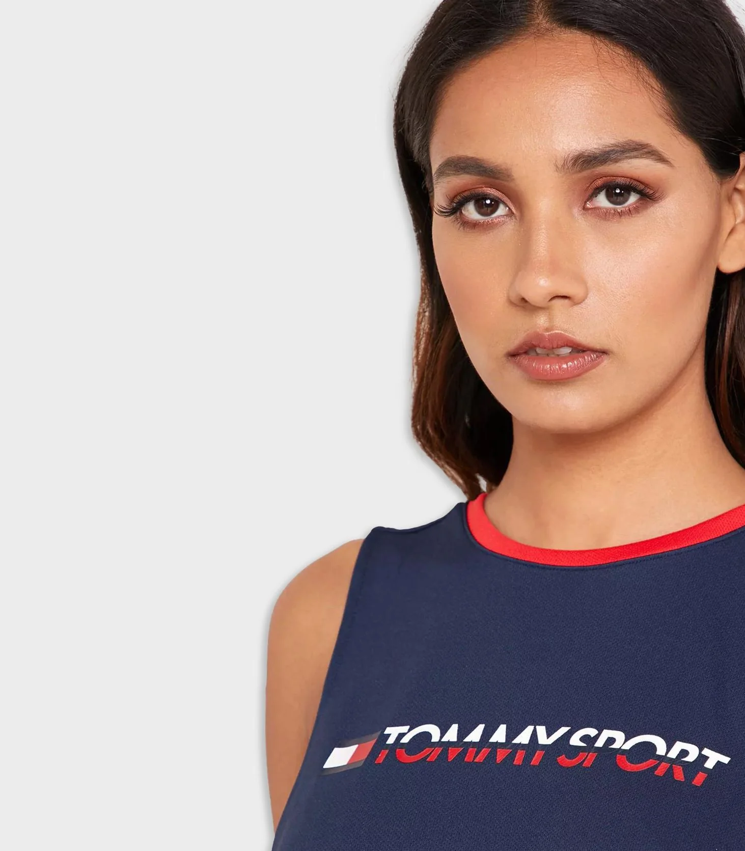 Tommy hilfiger - open back tape tank top - women - Image 4