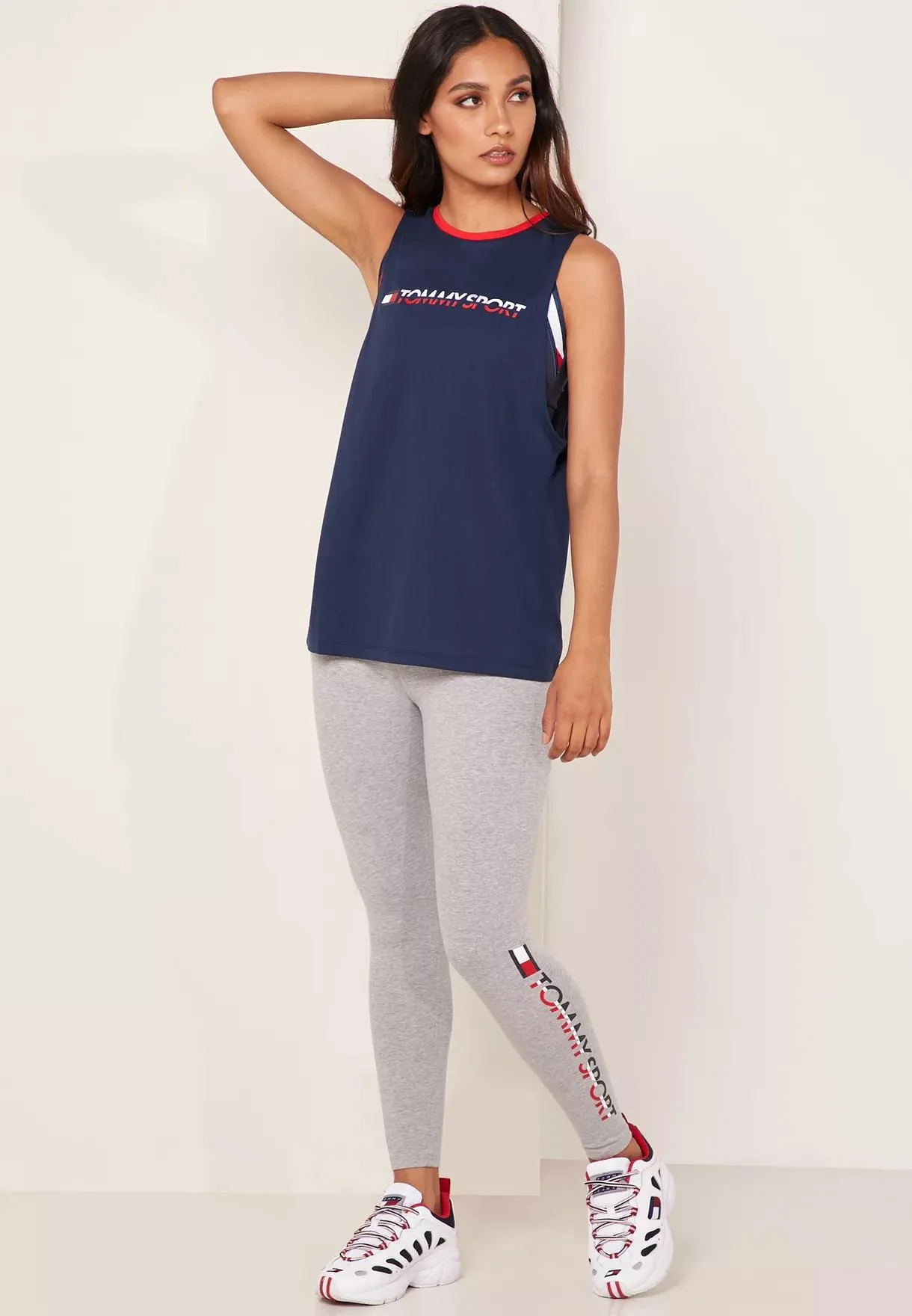 Tommy hilfiger - open back tape tank top - women - Image 5