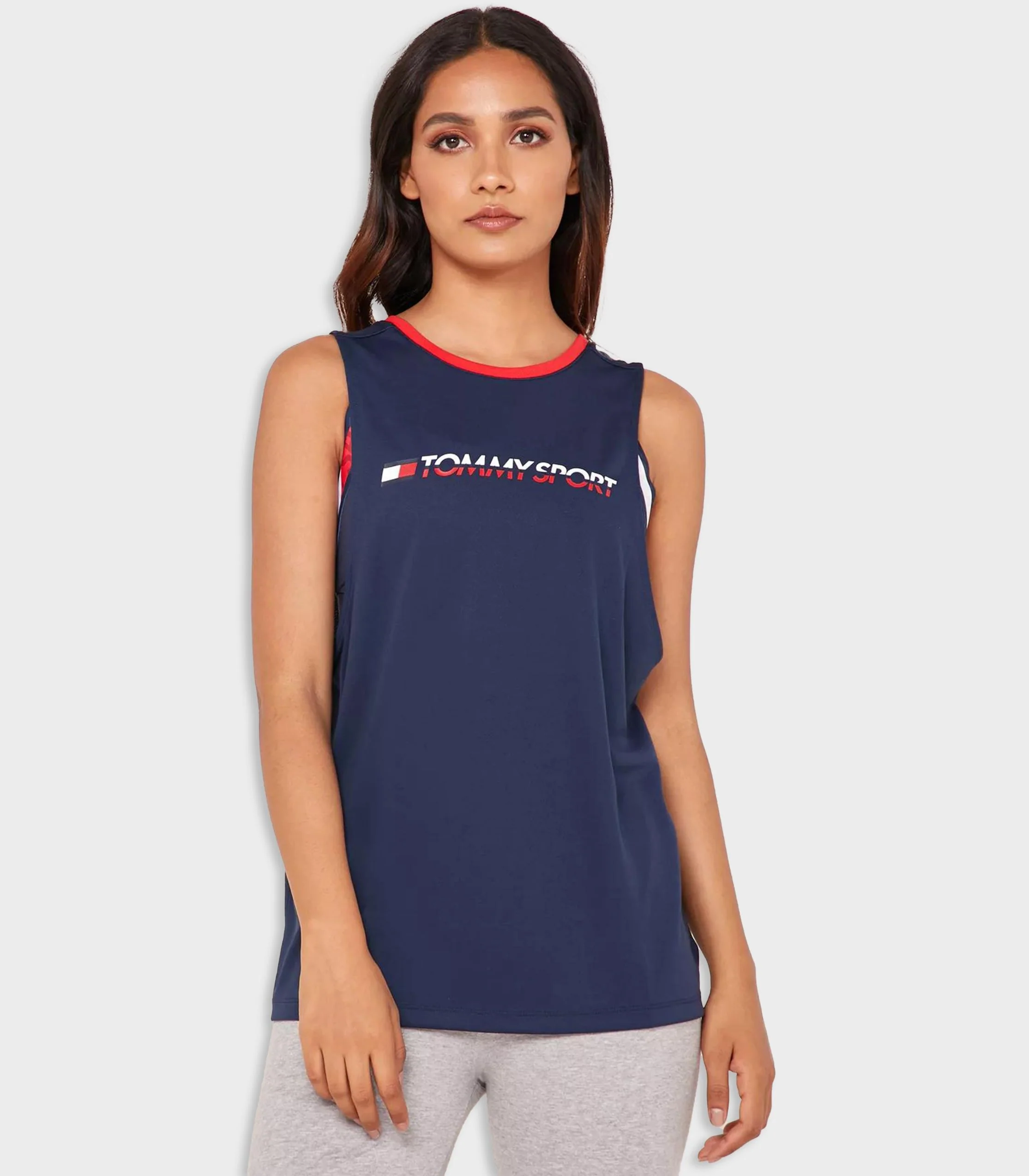 Tommy hilfiger - open back tape tank top - women - Image 6