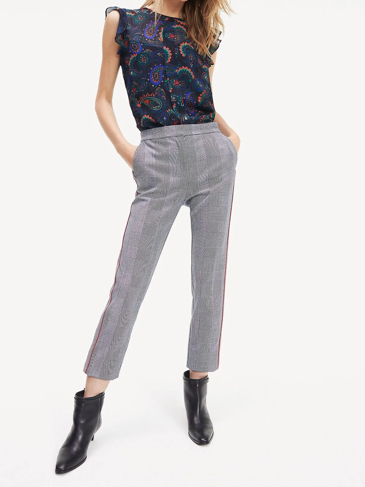 Tommy hilfiger - fauna slim trousers
 - women - Image 4
