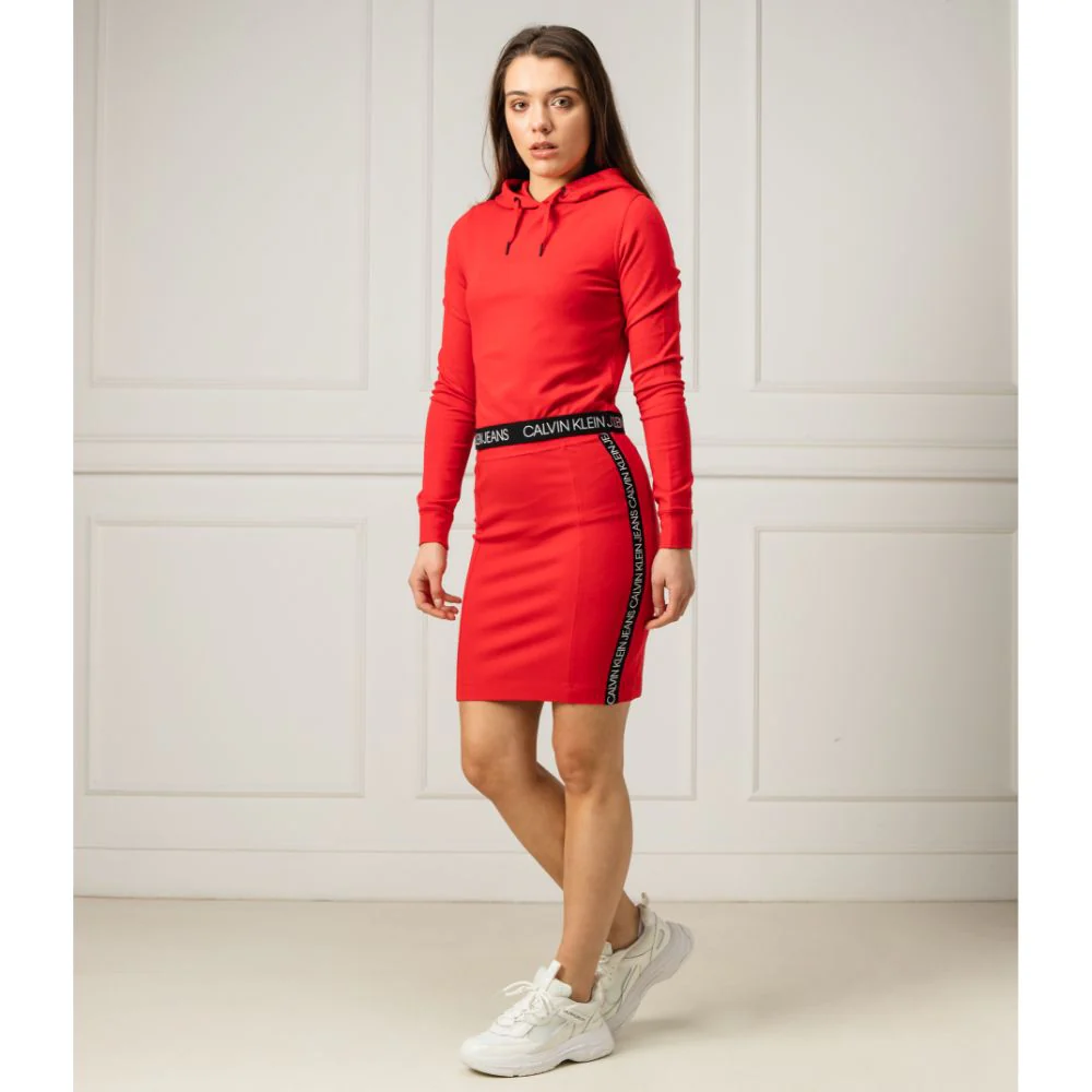 Calvin Klein Jeans - Milano Logo Elastic Skirt Slim Fit - Image 4